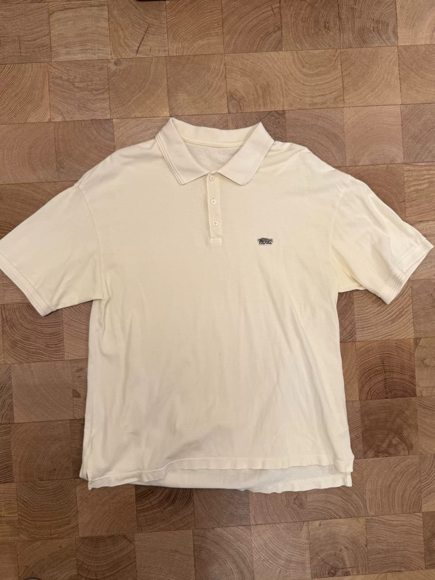 VISVIM JUMBO WELLER S/S DMGD Carp Polo — detail