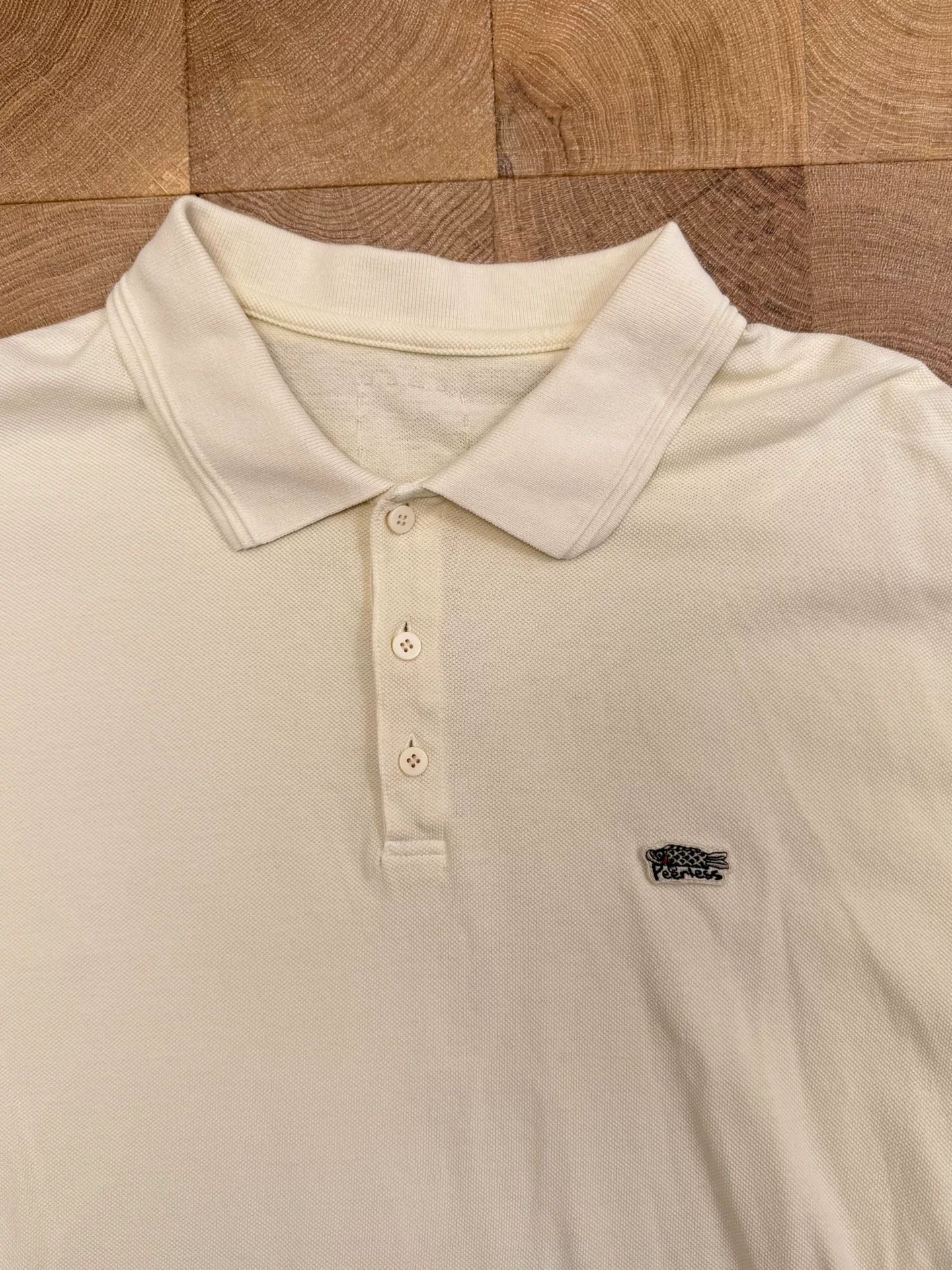 VISVIM JUMBO WELLER S/S DMGD Carp Polo — back