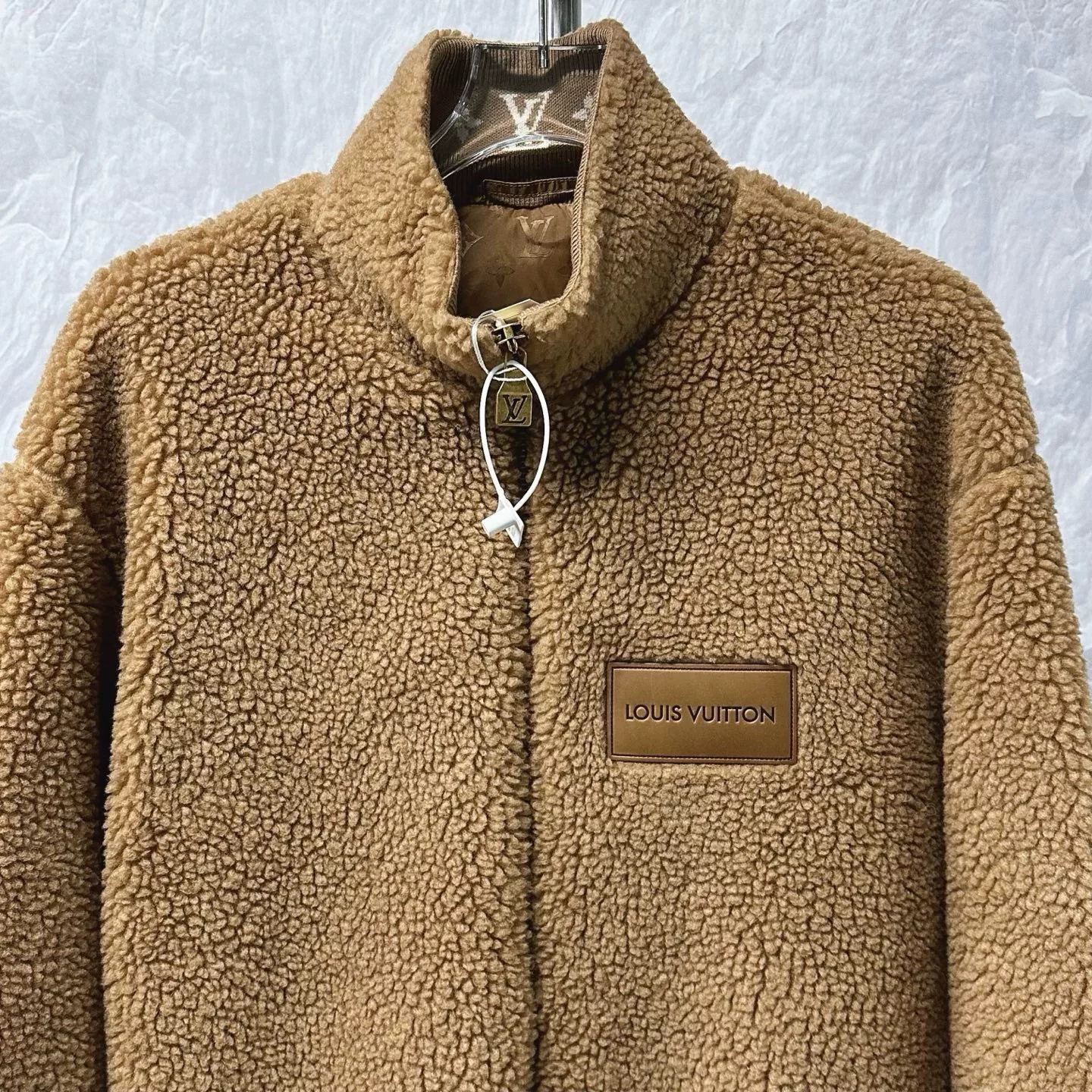 Louis Vuitton SS25 Teddy Zip Jacket — front