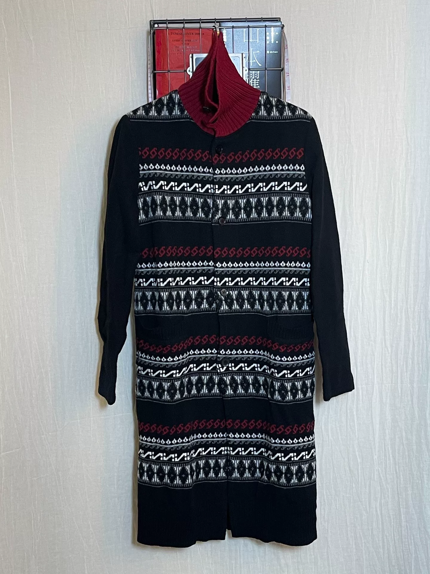 Yohji Yamamoto 07AW Wool Knit Coat — front