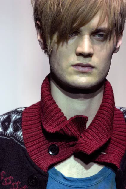 Yohji Yamamoto 07AW Wool Knit Coat — back