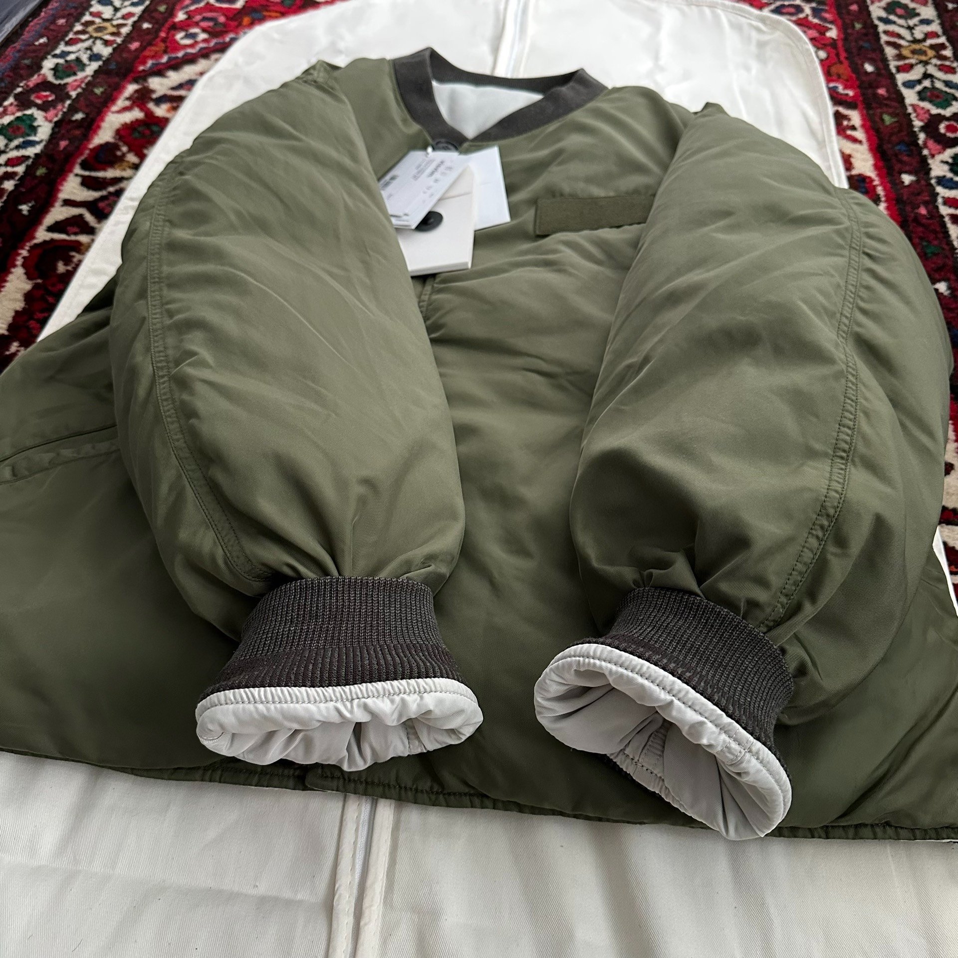 VISVIM 23AW CORPS DOWN JKT — label