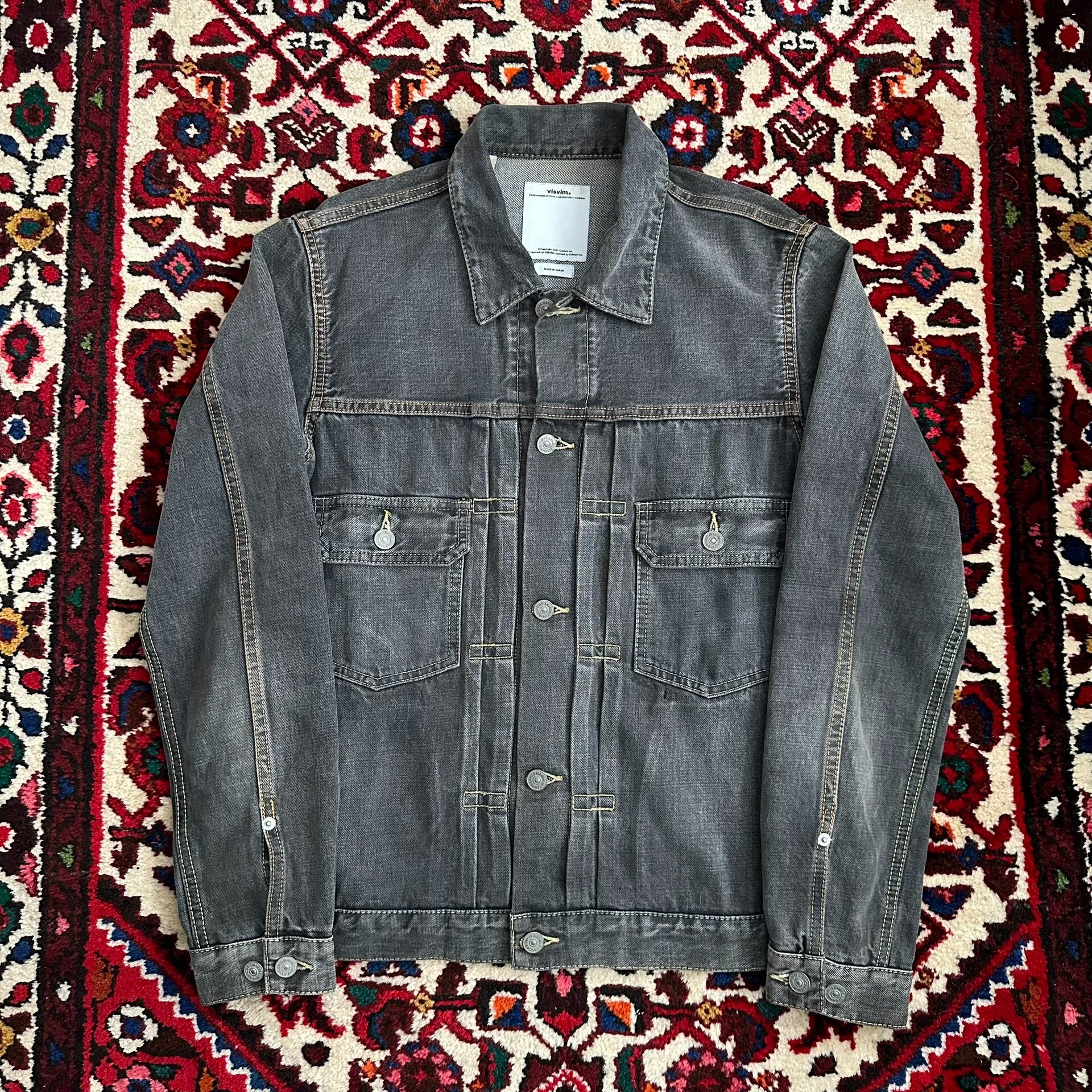 visvim 14AW 101 Denim Jacket — detail