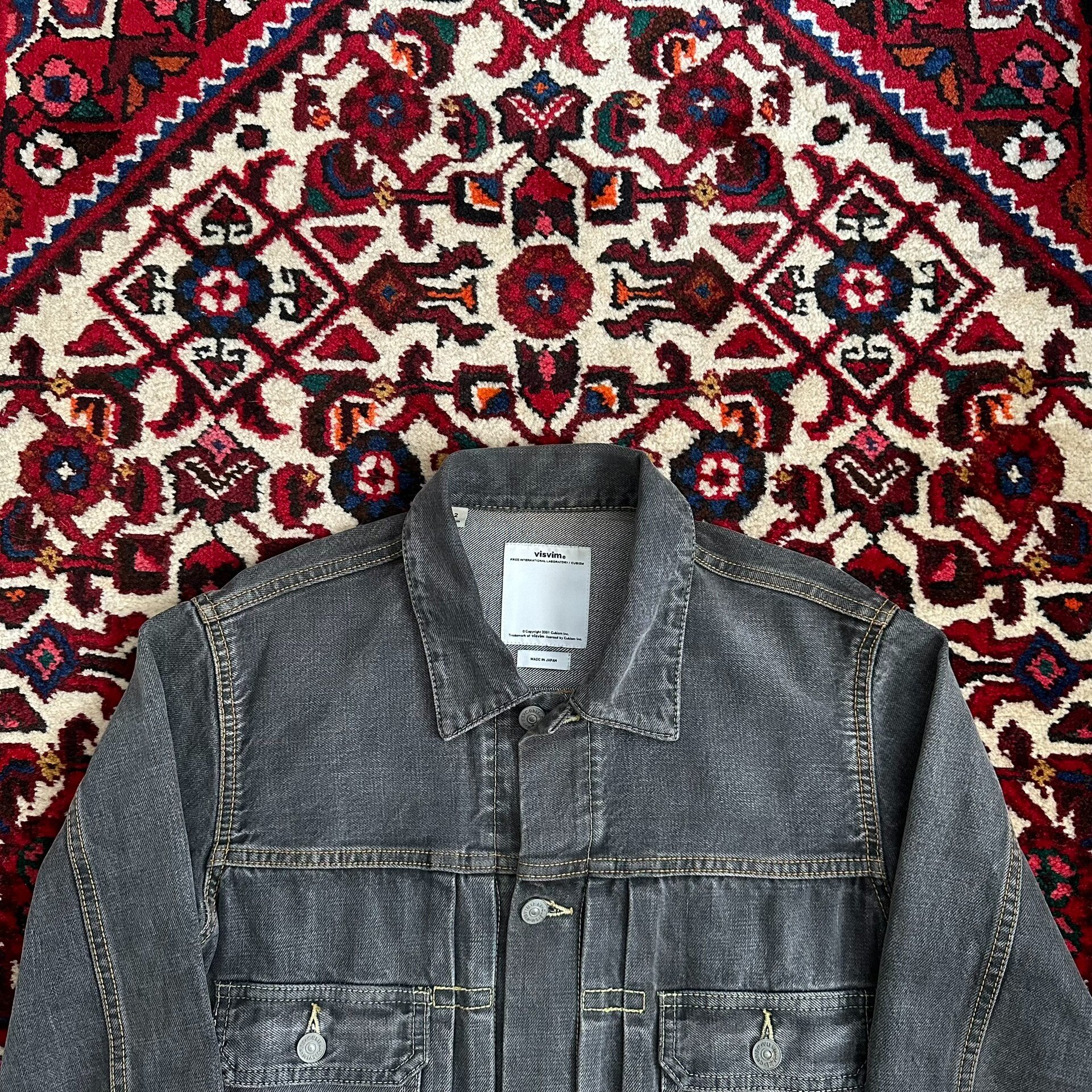 visvim 14AW 101 Denim Jacket — back