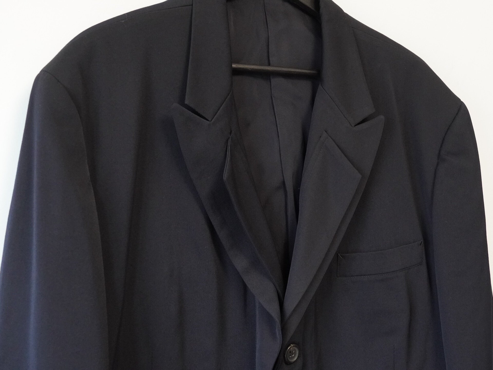 Yohji Yamamoto 1995AW Double Collar Jacket — label