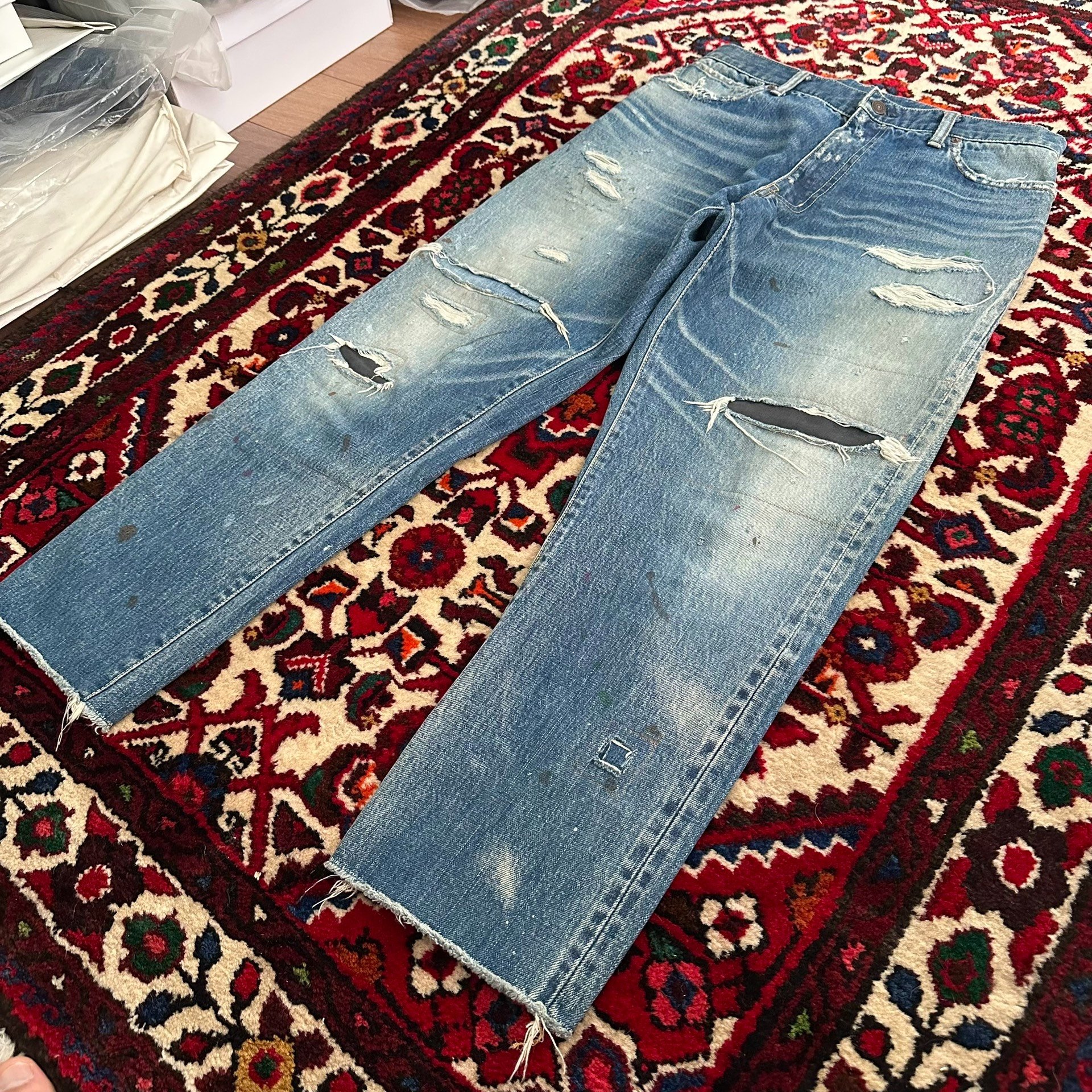 visvim 23AW Journeyman Jeans — label