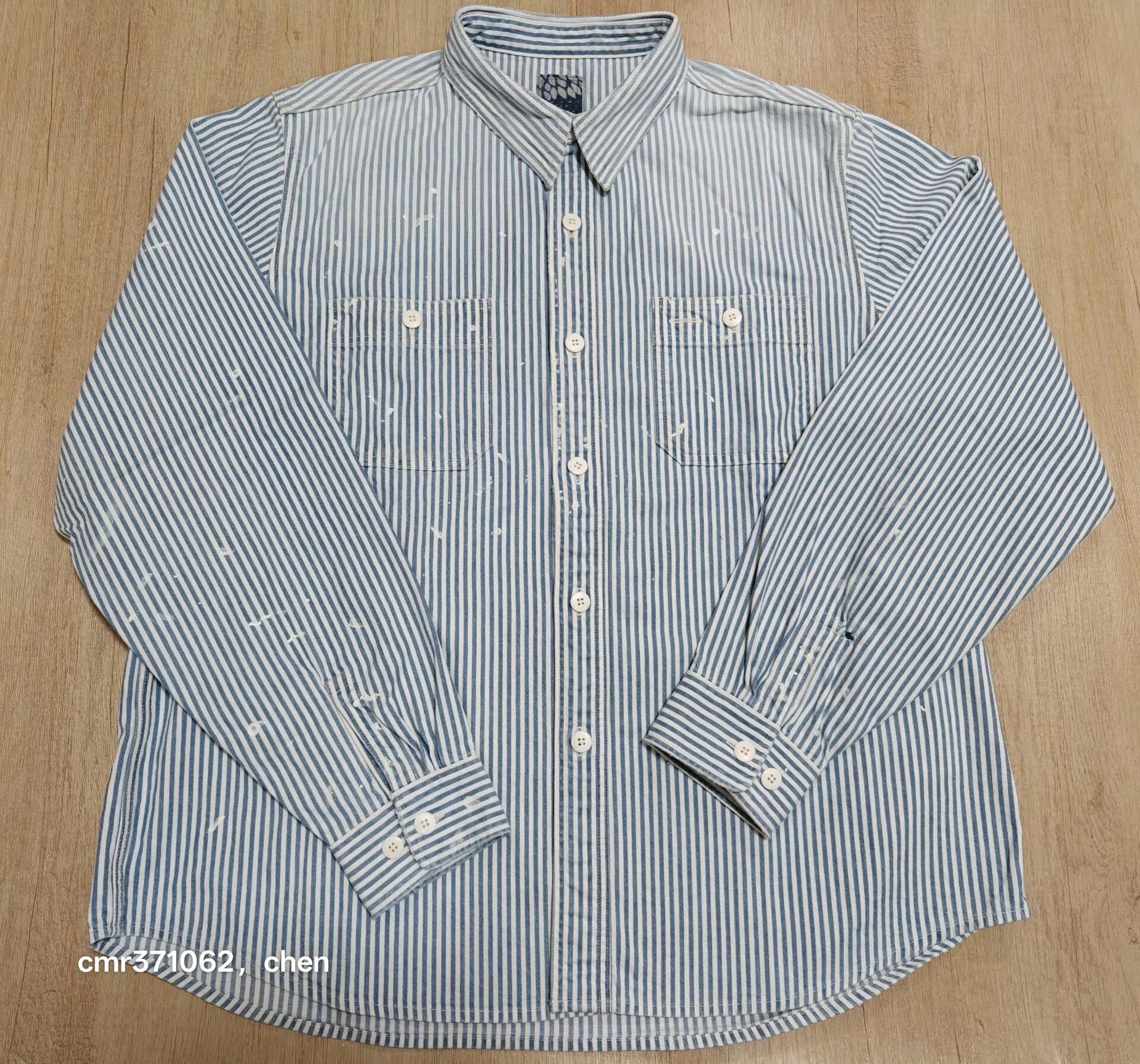 Visvim 26 ICT Larrikin Hickory L/S Crash