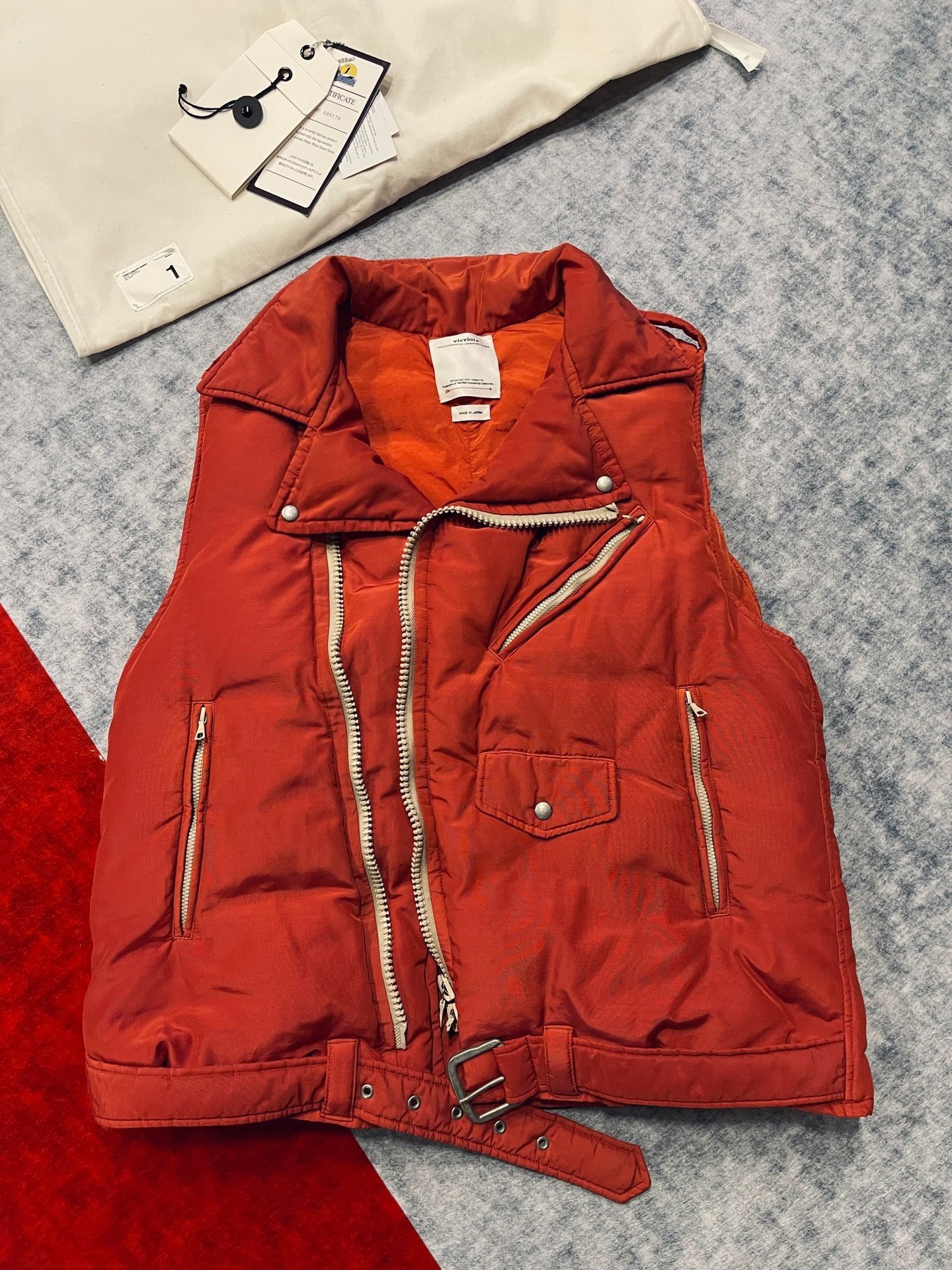 Visvim Strabler Overdye Down Vest