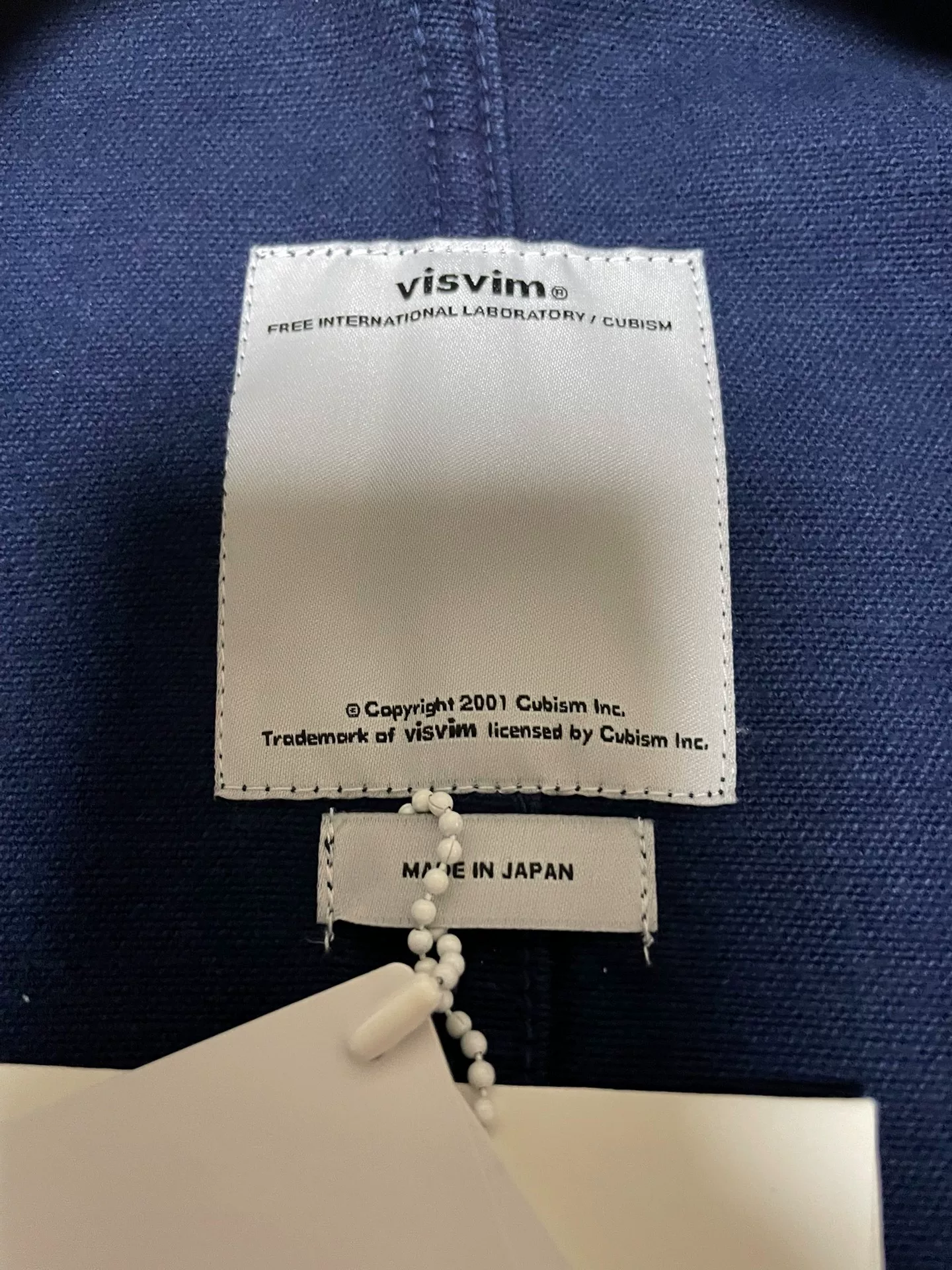 VISVIM 16SS Sanjuro Coat Indigo — back
