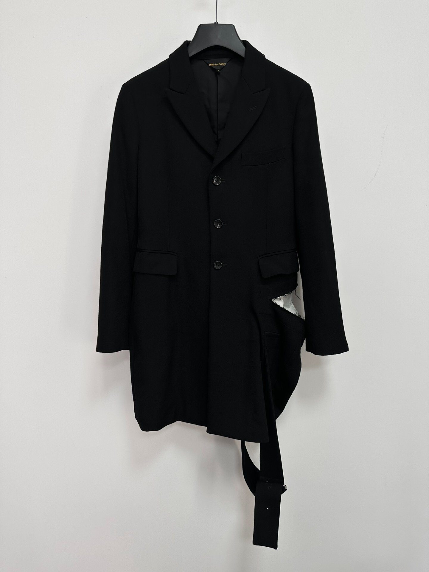 Comme des Garcons 16AW Harness Coat — front