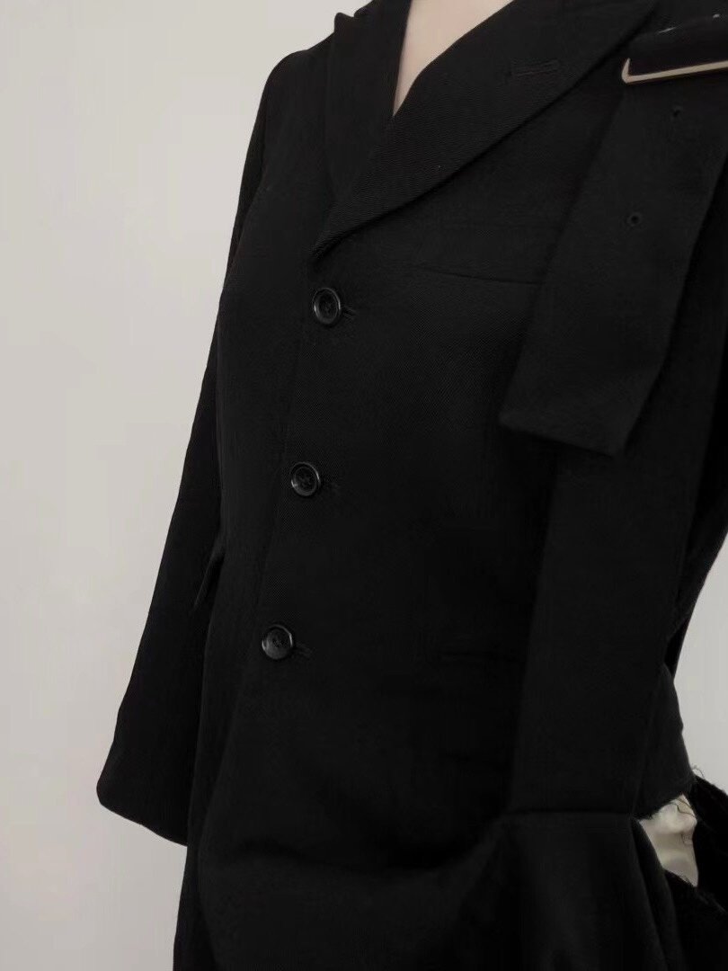 Comme des Garcons 16AW Harness Coat — label