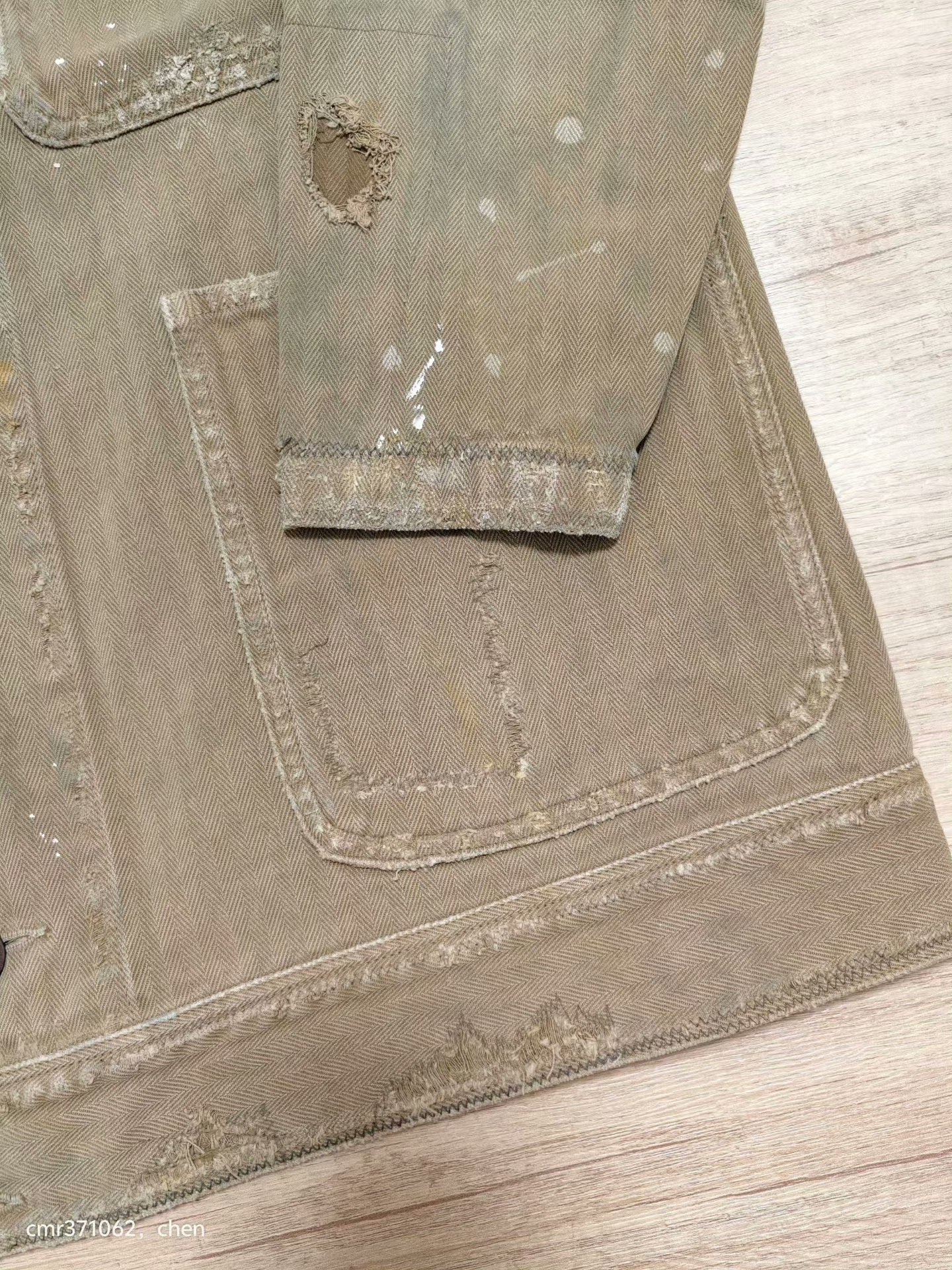 VISVIM 18SS BENNY JKT CRASH — label
