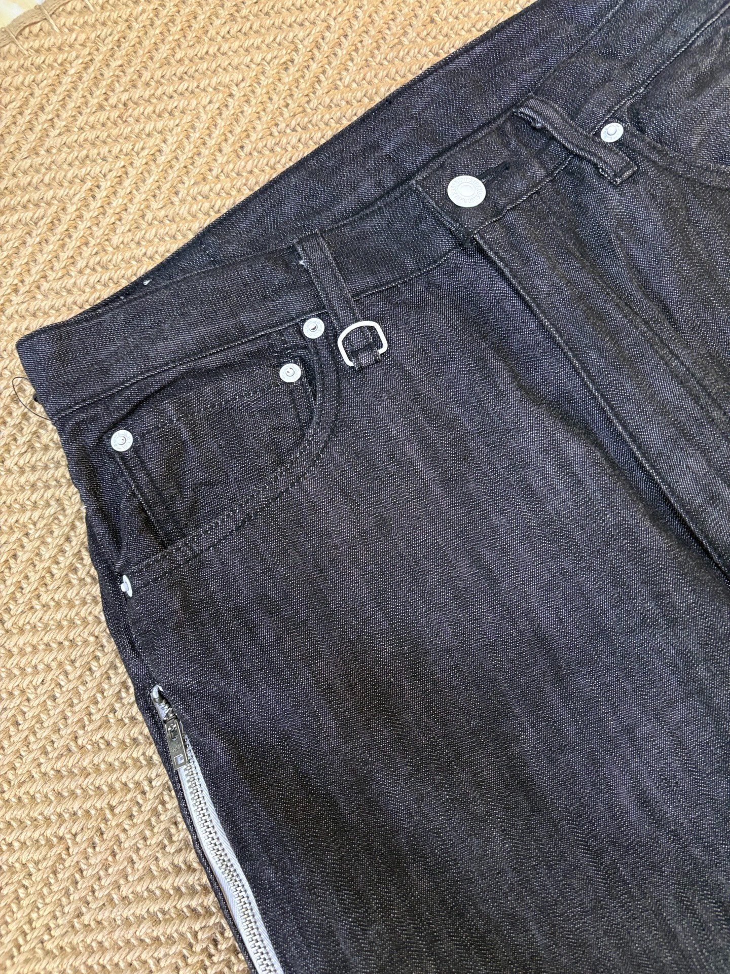 Levi's Fenom X AFFA Raw Denim Jeans — label