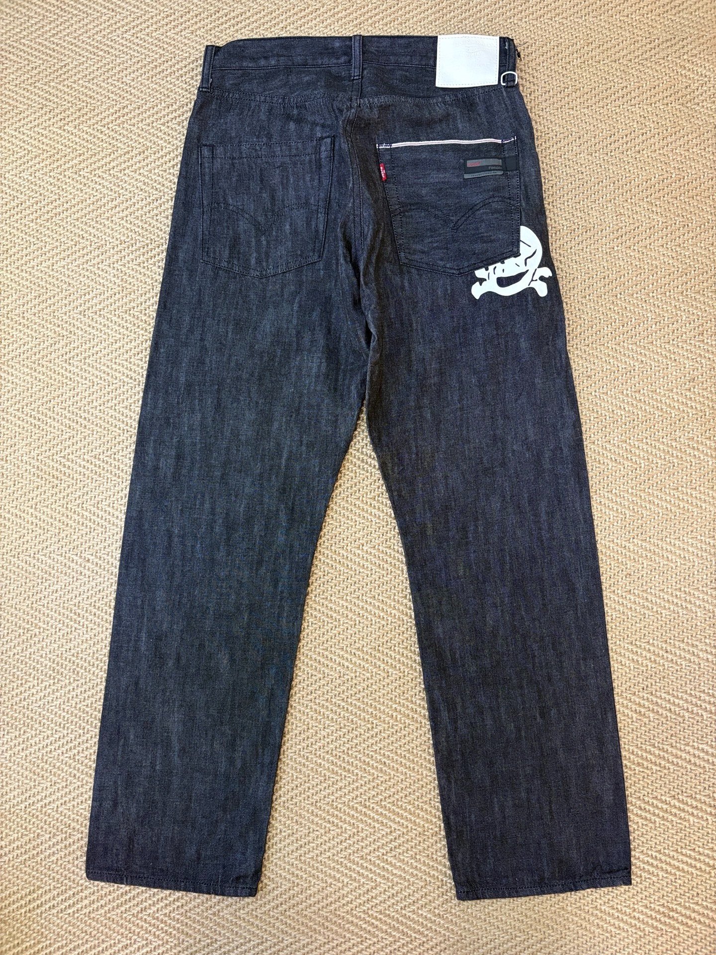Levi's Fenom X AFFA Raw Denim Jeans — detail