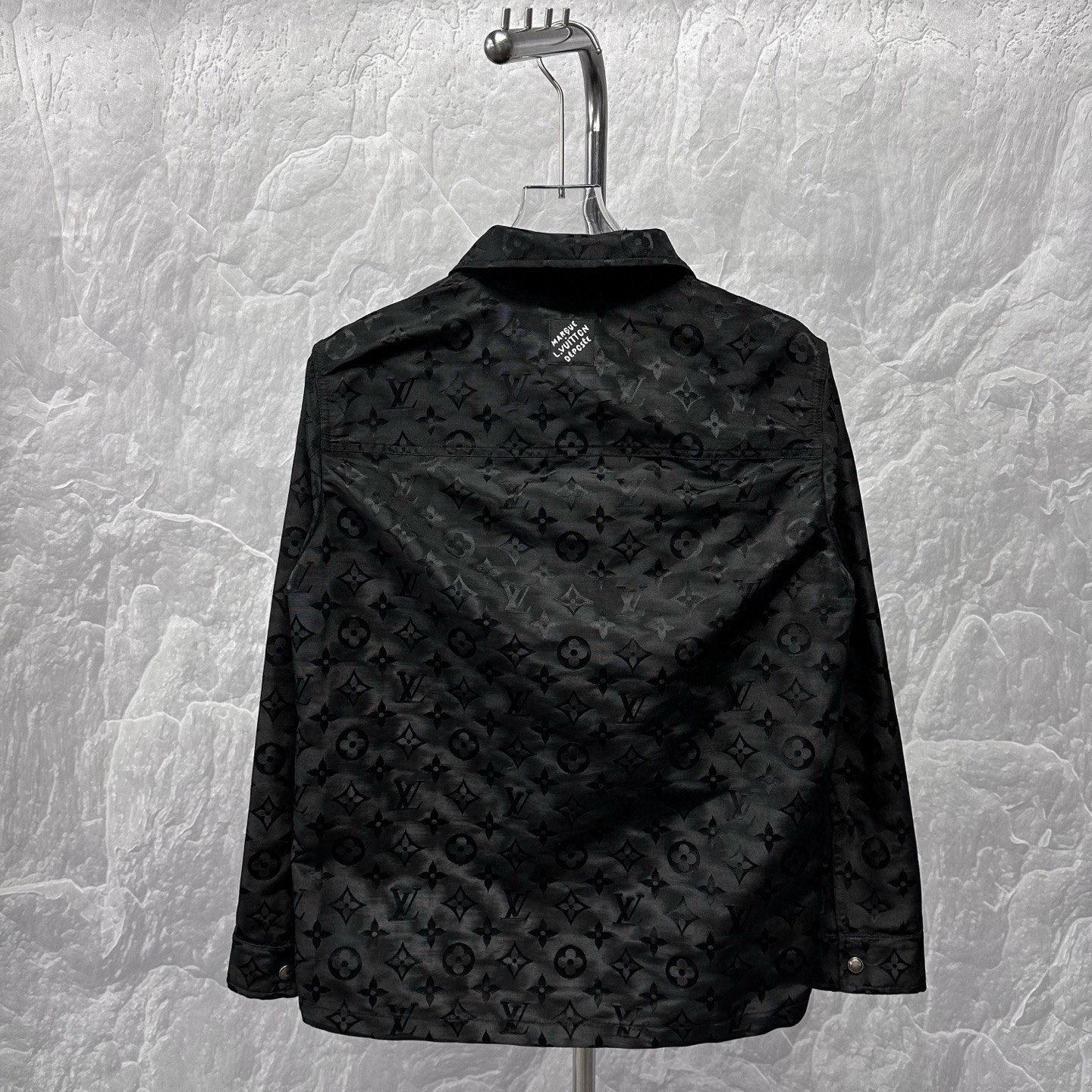 Louis Vuitton FW25 Embroidered Rhinestone Shirt Jacket — back
