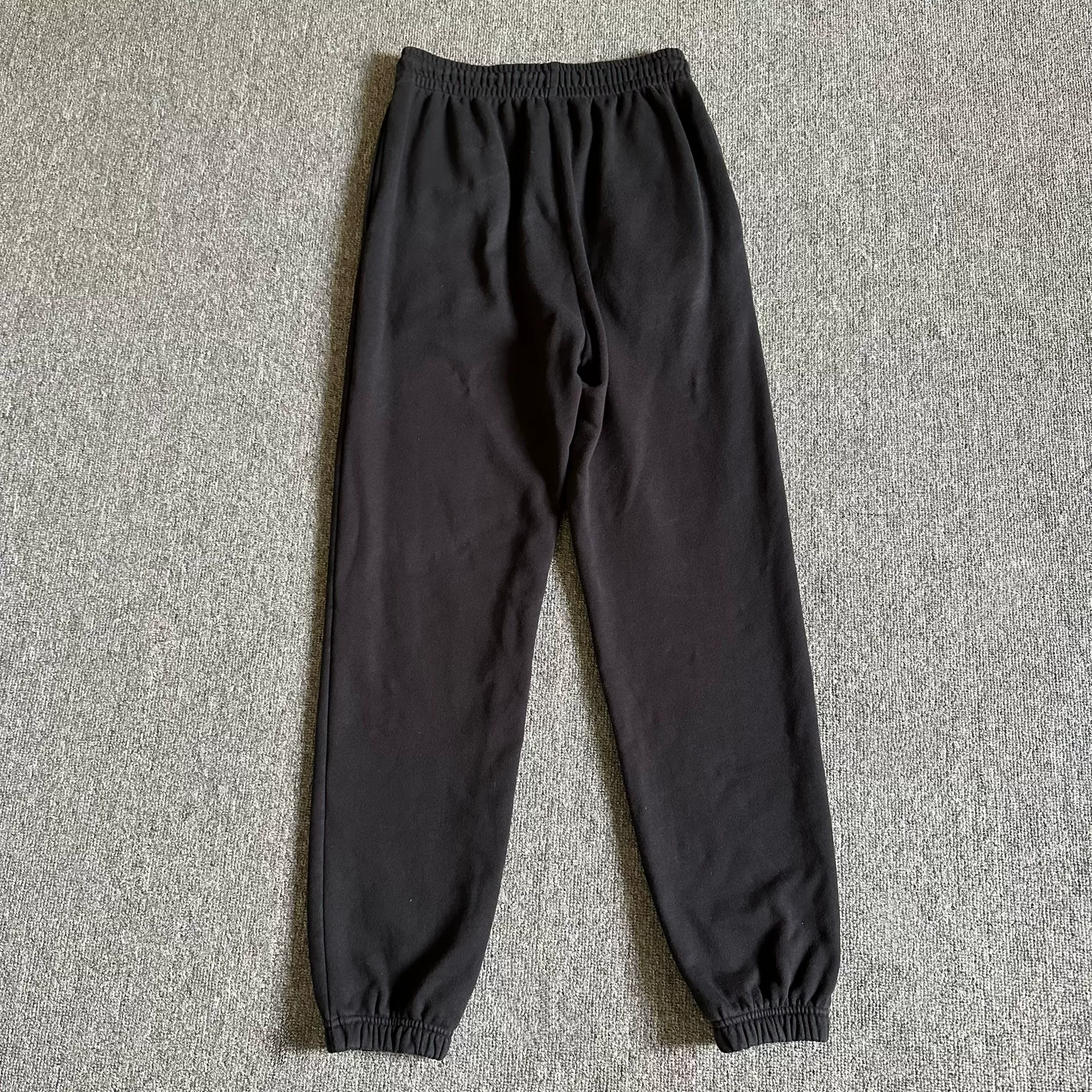 Celine Black Logo Print Sweatpants — front