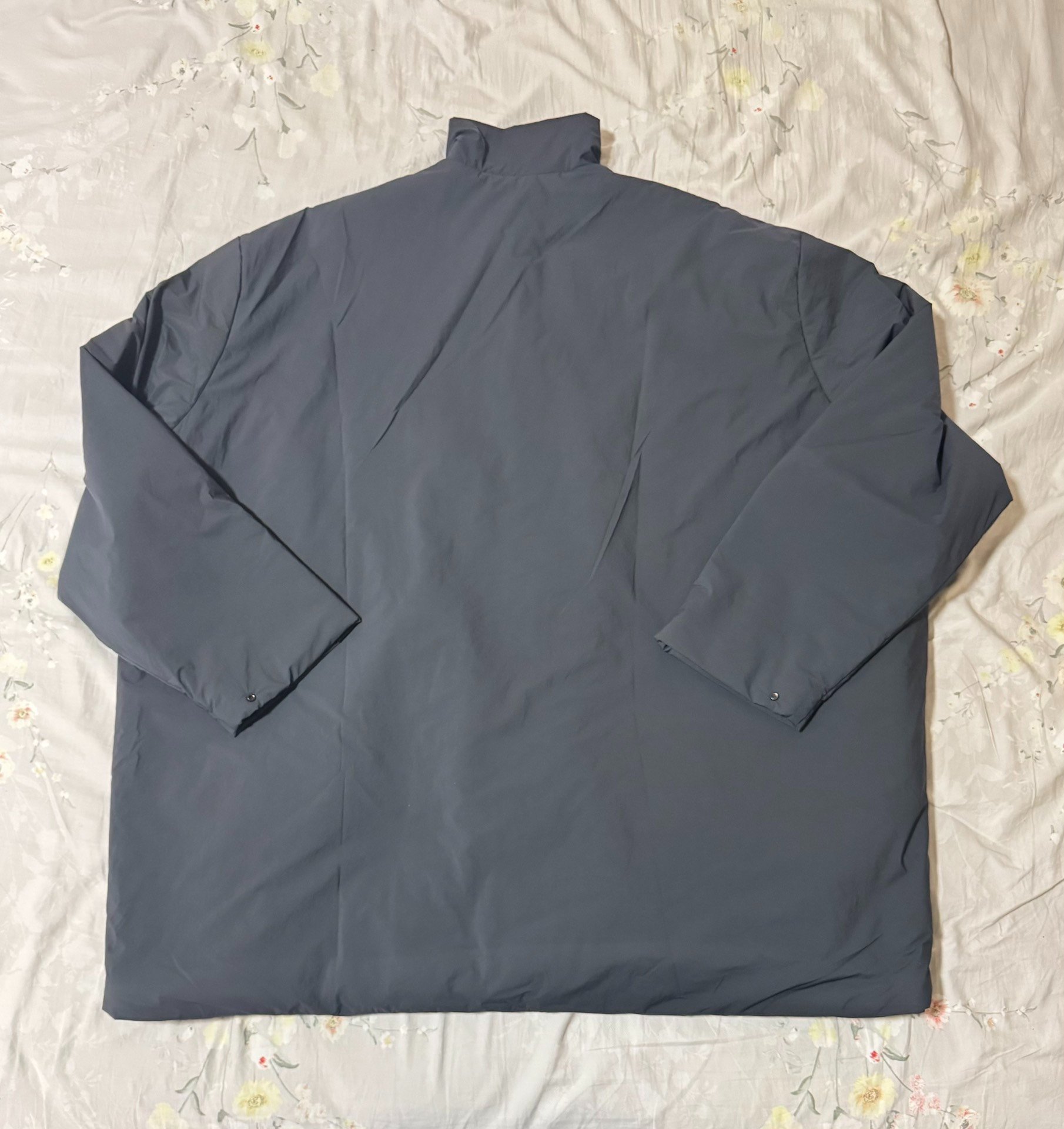 n.hoolywood 25AW Gray Long Coat — front