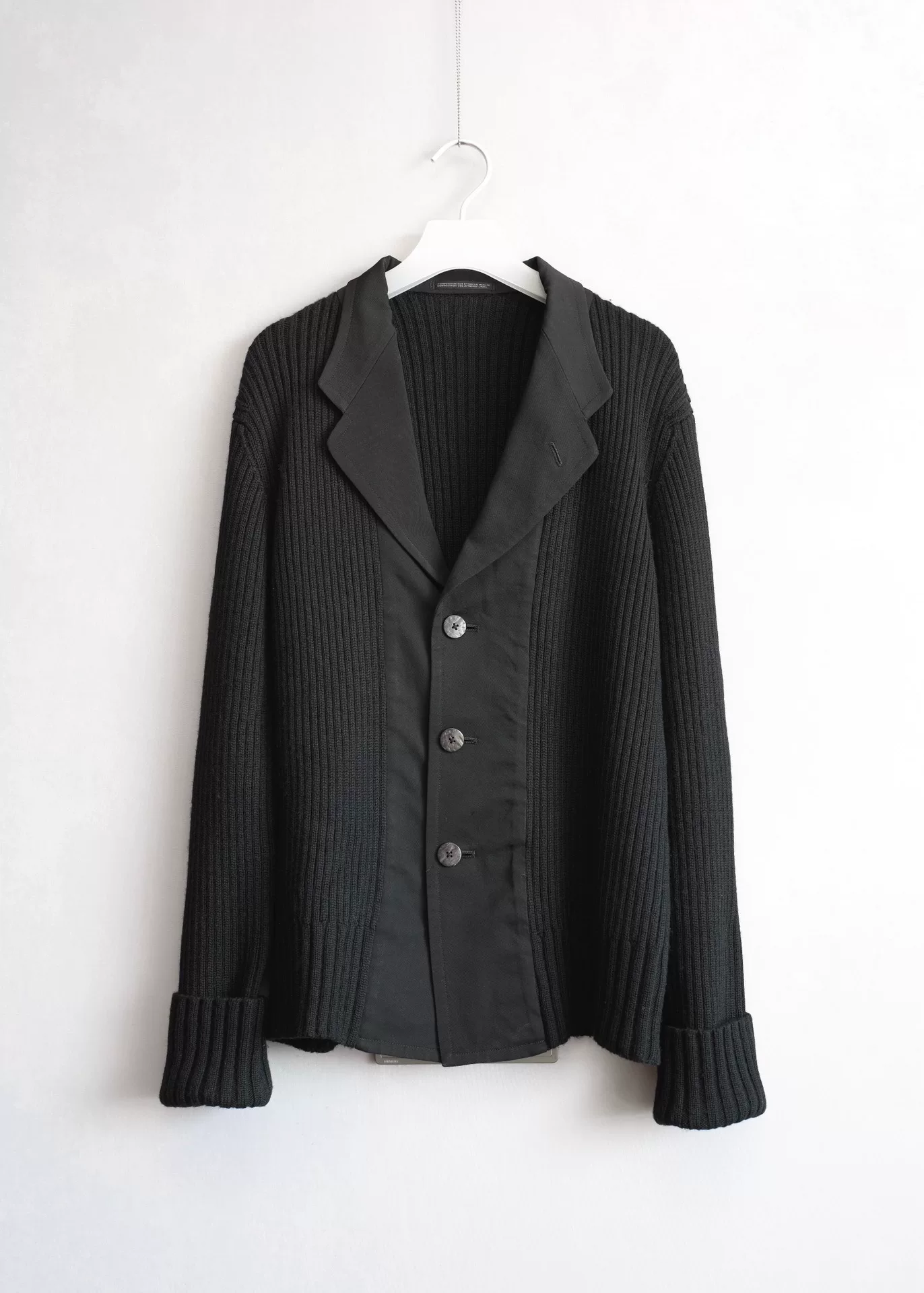 Yohji Yamamoto 02AW Runway Knit Coat