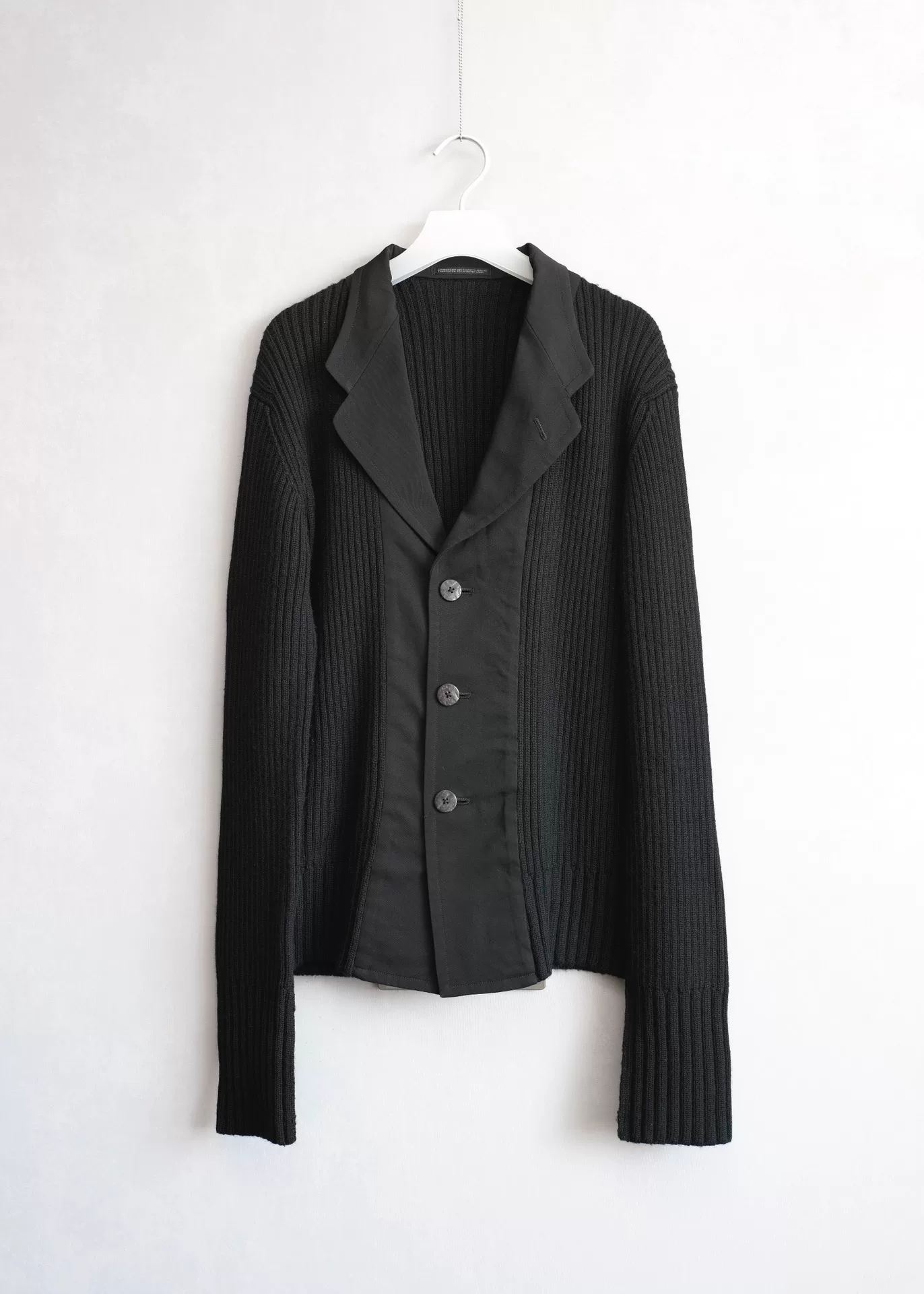 Yohji Yamamoto 02AW Runway Knit Coat — back