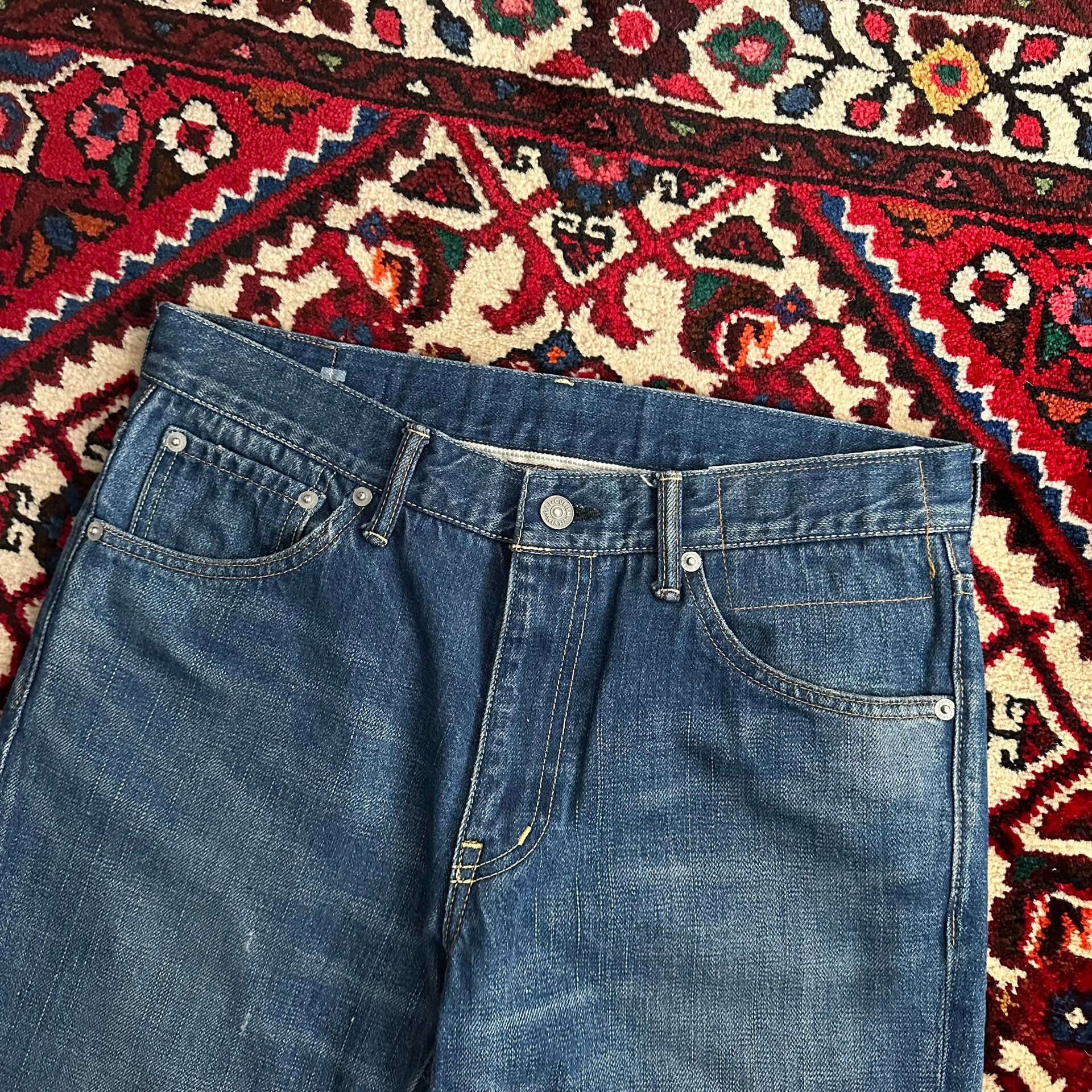 visvim 03d5 Washed Jeans — detail