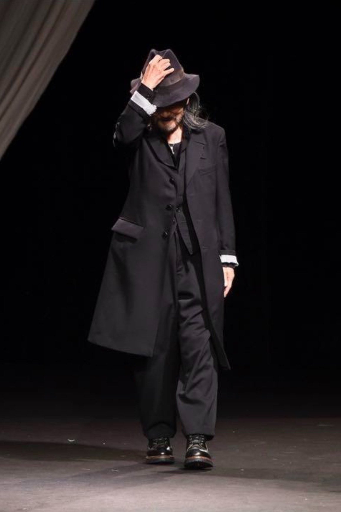 Yohji Yamamoto 22SS Dr.Jkt Coat — label