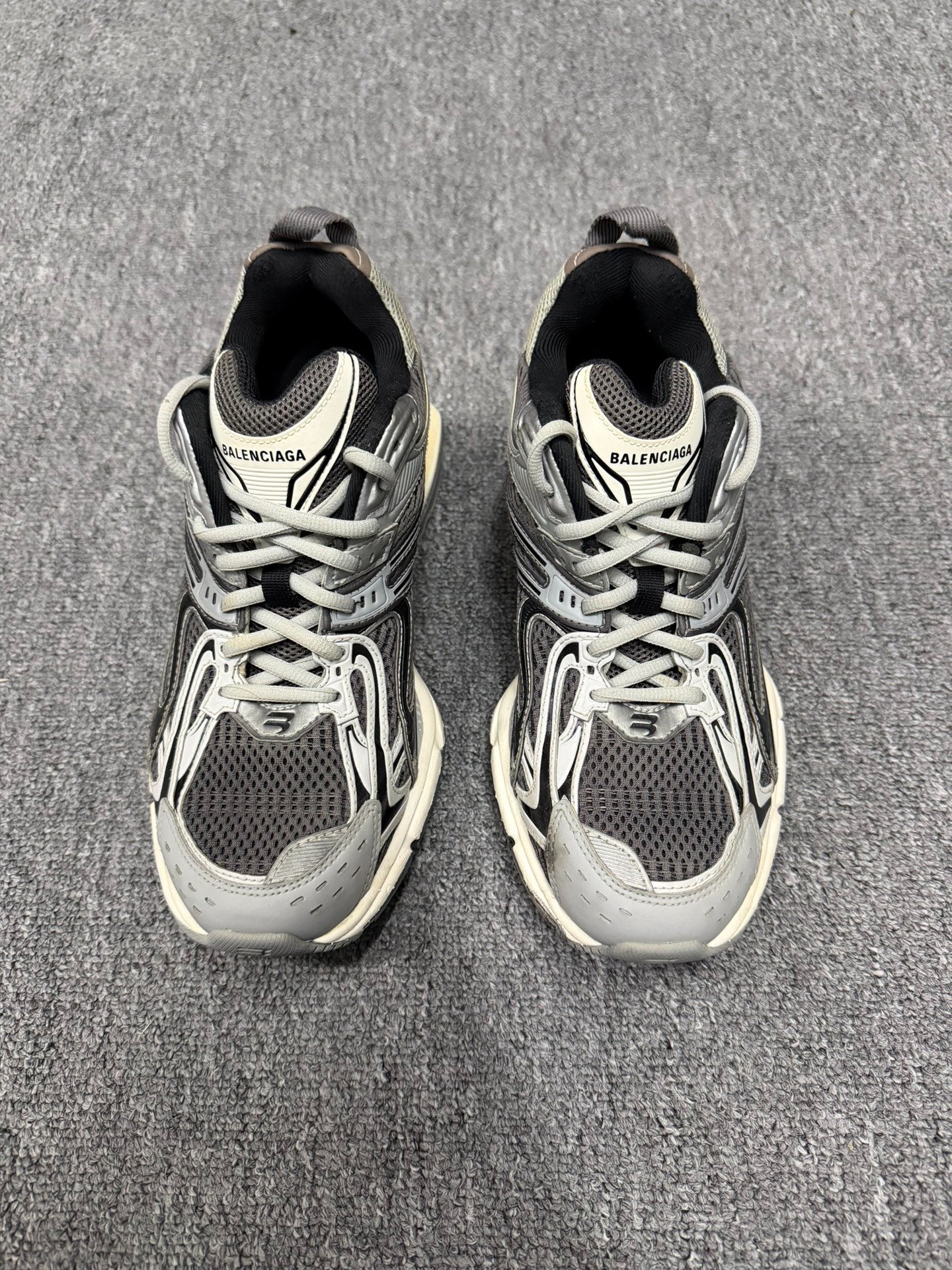 Balenciaga Gray Size 38 Sneakers — front