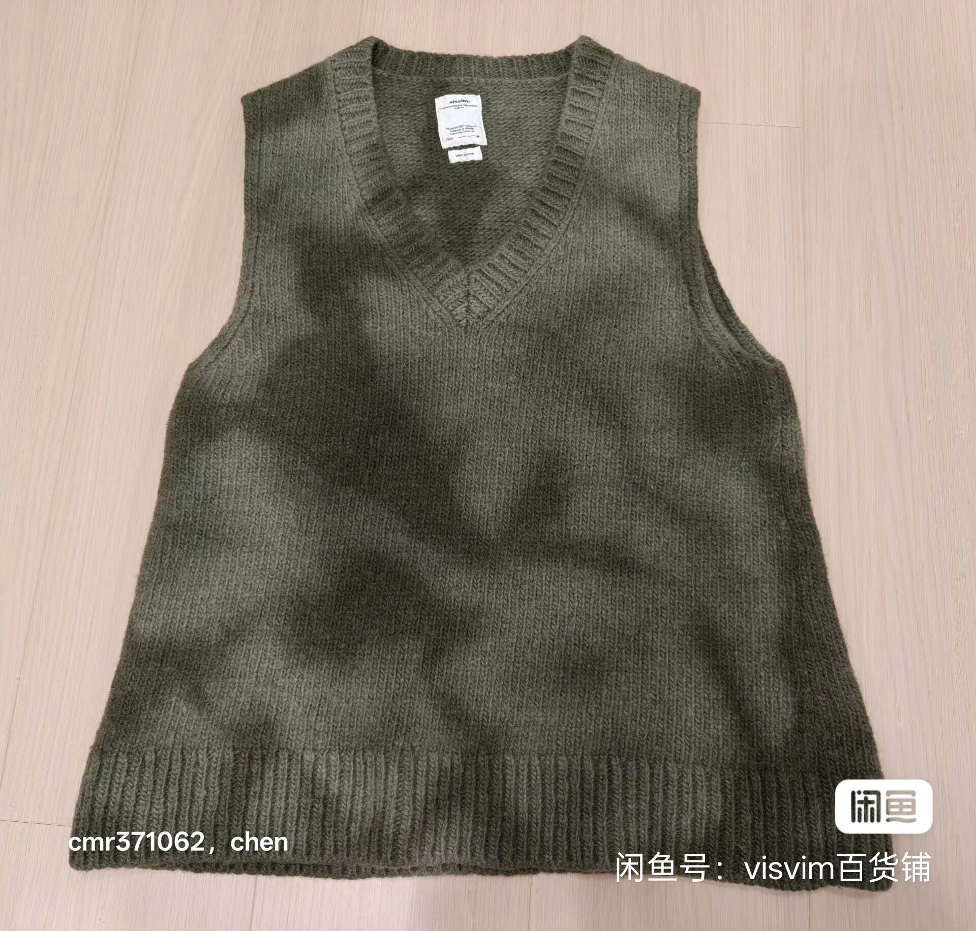 VISVIM 19AW SELMER V-NECK VEST