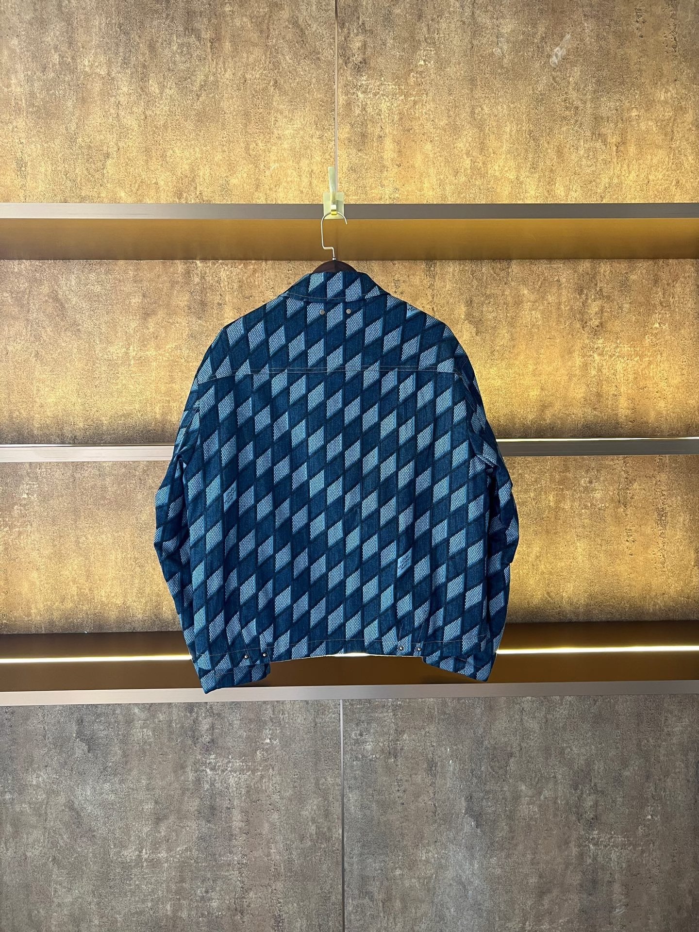 Louis Vuitton Diamond Quilted Puffer Jacket — front