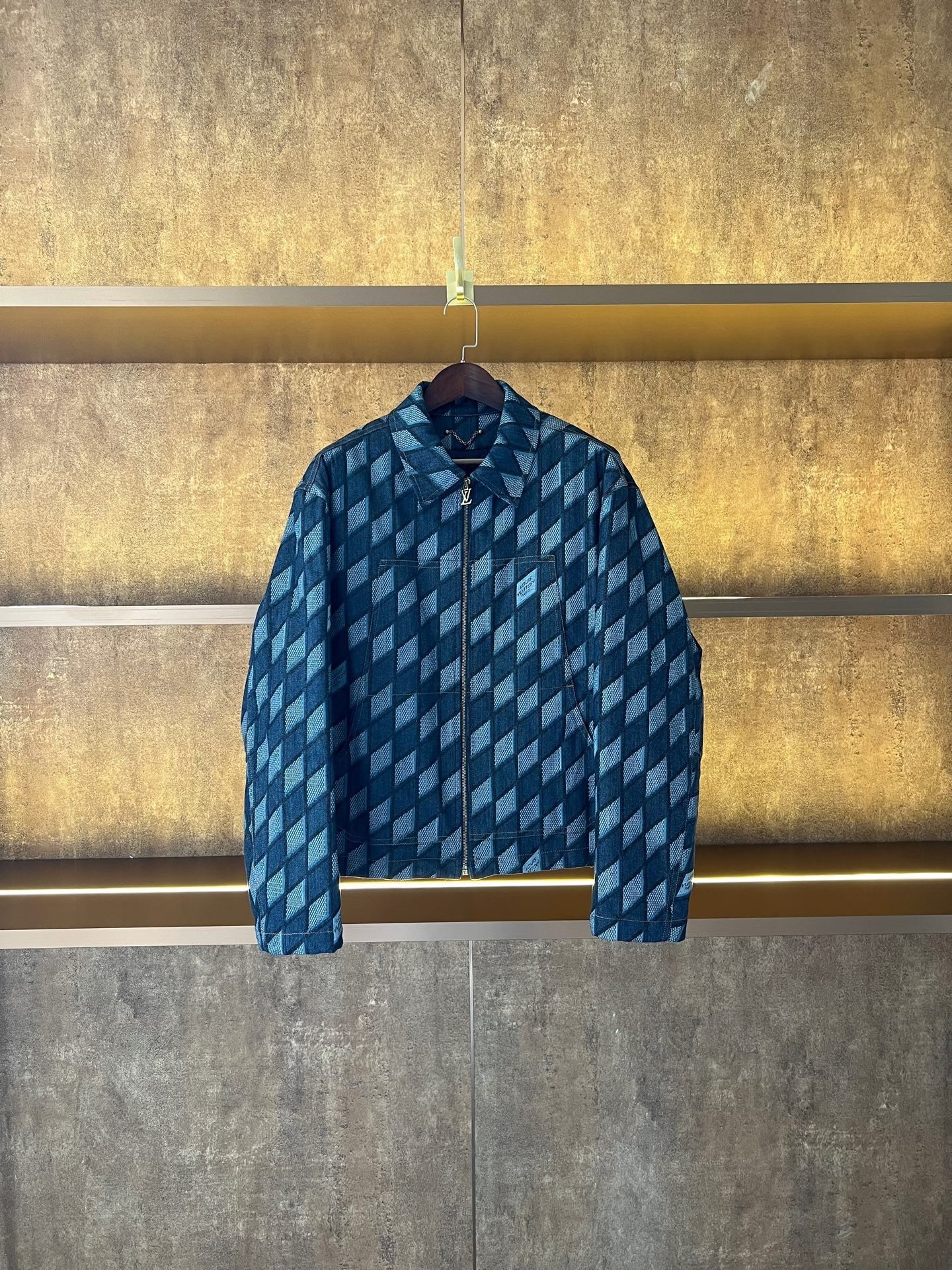 Louis Vuitton Diamond Quilted Puffer Jacket