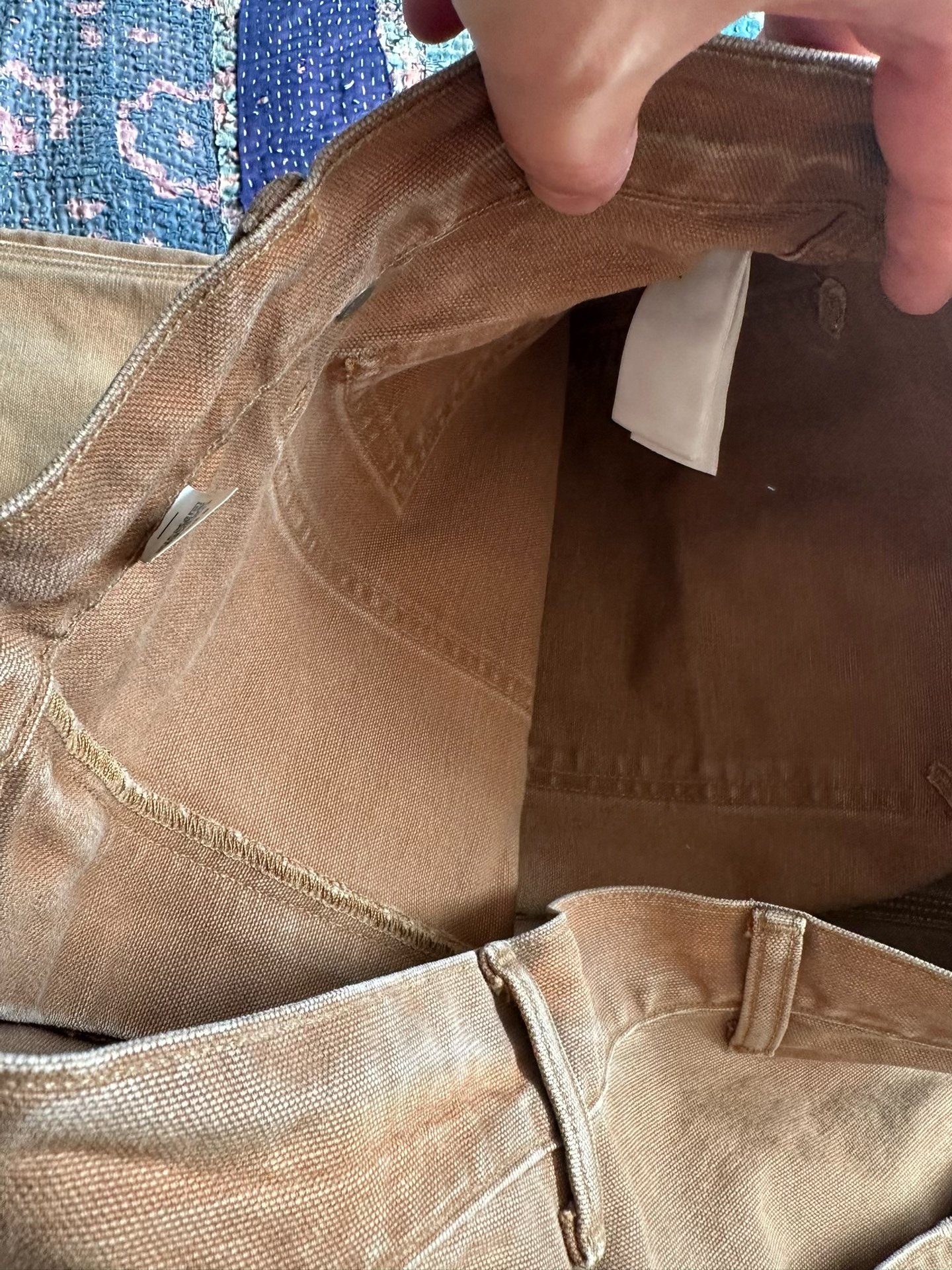 Polo Ralph Lauren Washed Vintage Casual Pants — label
