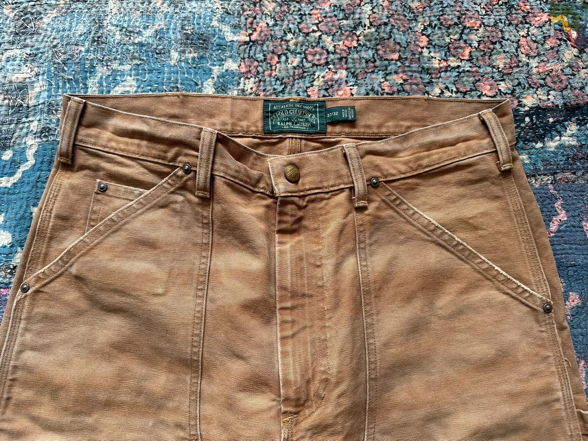 Polo Ralph Lauren Washed Vintage Casual Pants — back