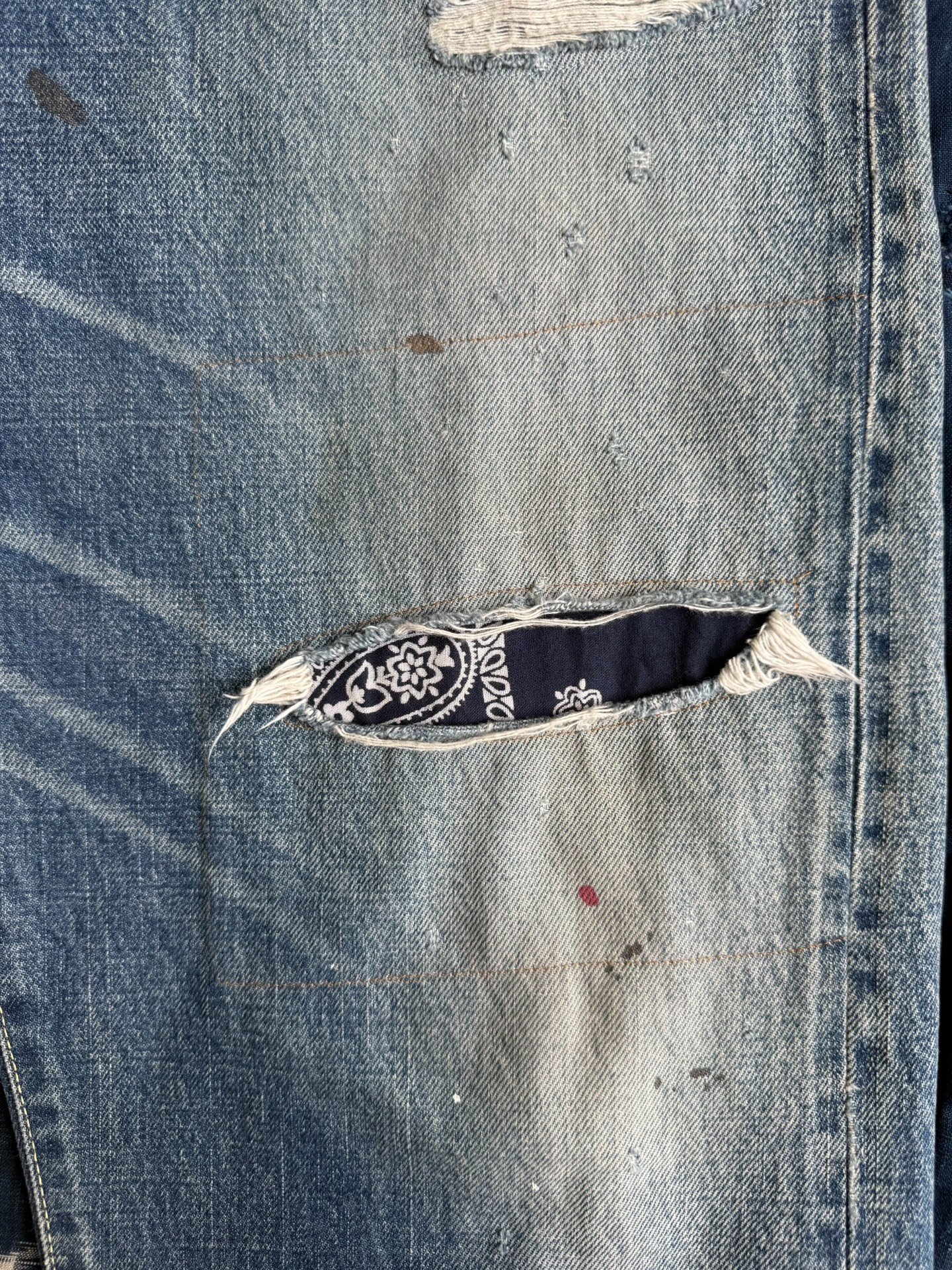 VISVIM 25AW ICT Journeyman Pants — detail