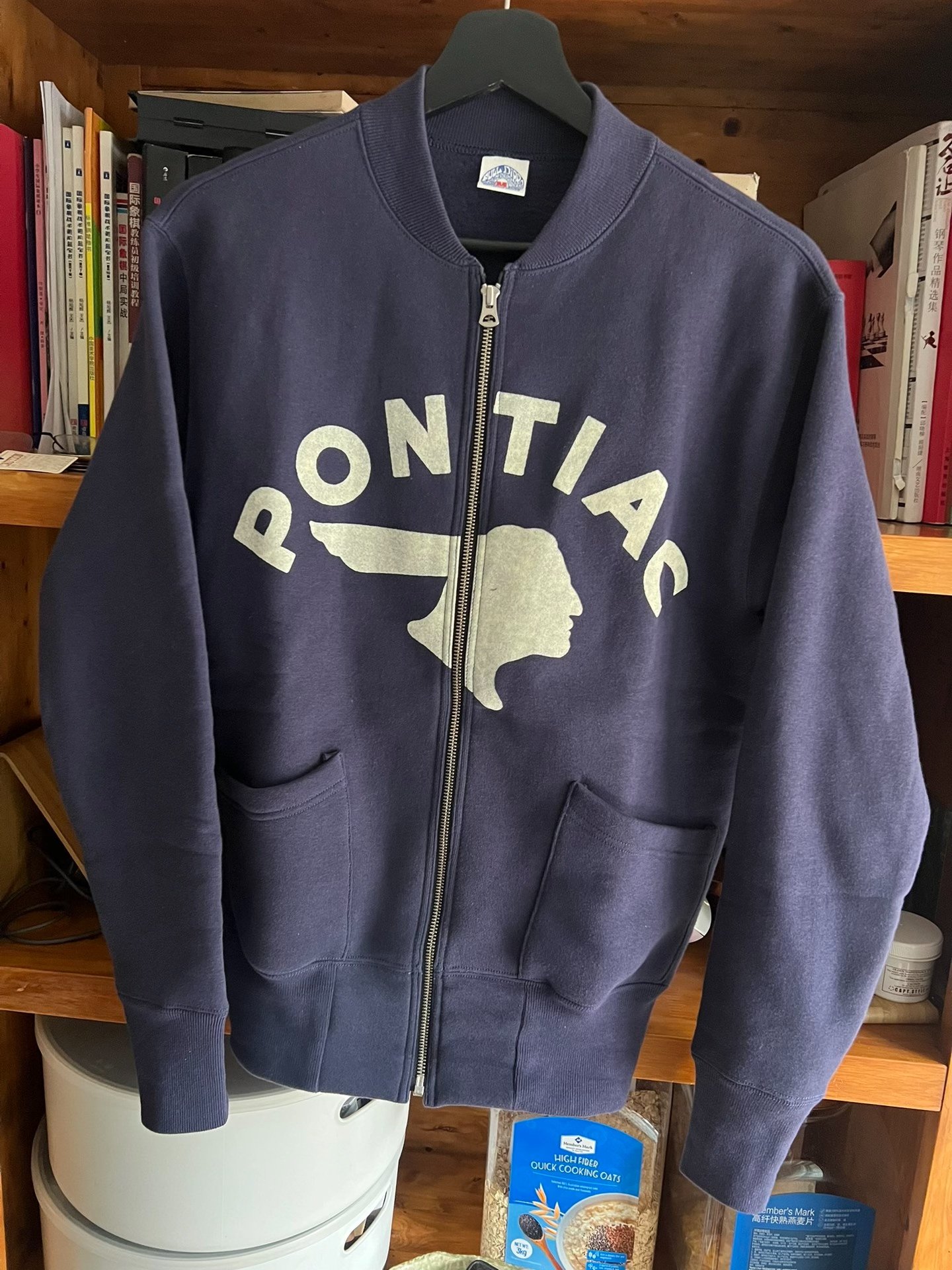 Freewheelers Bootleggers Biker Sweatshirt — detail