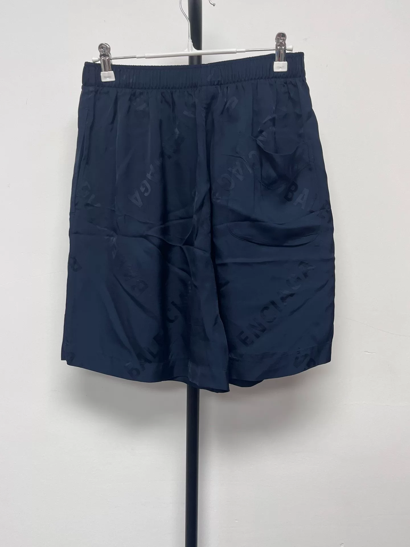 Balenciaga 25SS Subtle Print Shorts — front