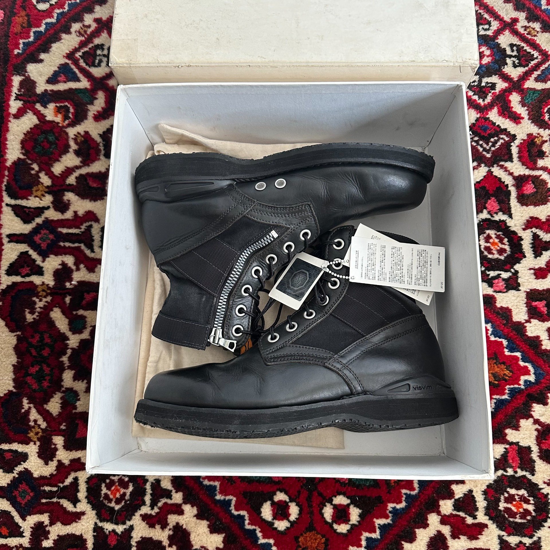visvim 17ss 7-hole Leather Boots — front