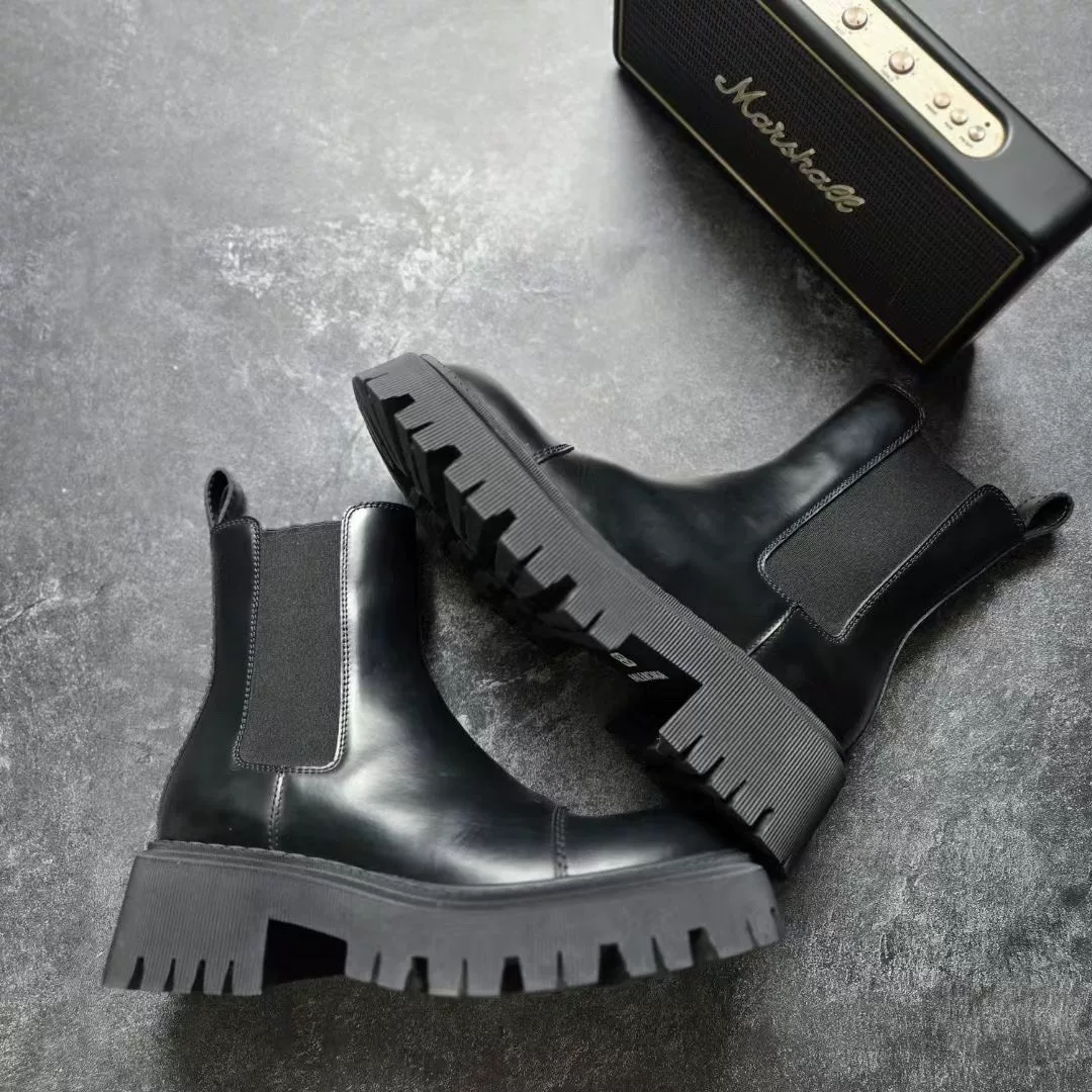 Balenciaga Tractor Chelsea Boots
