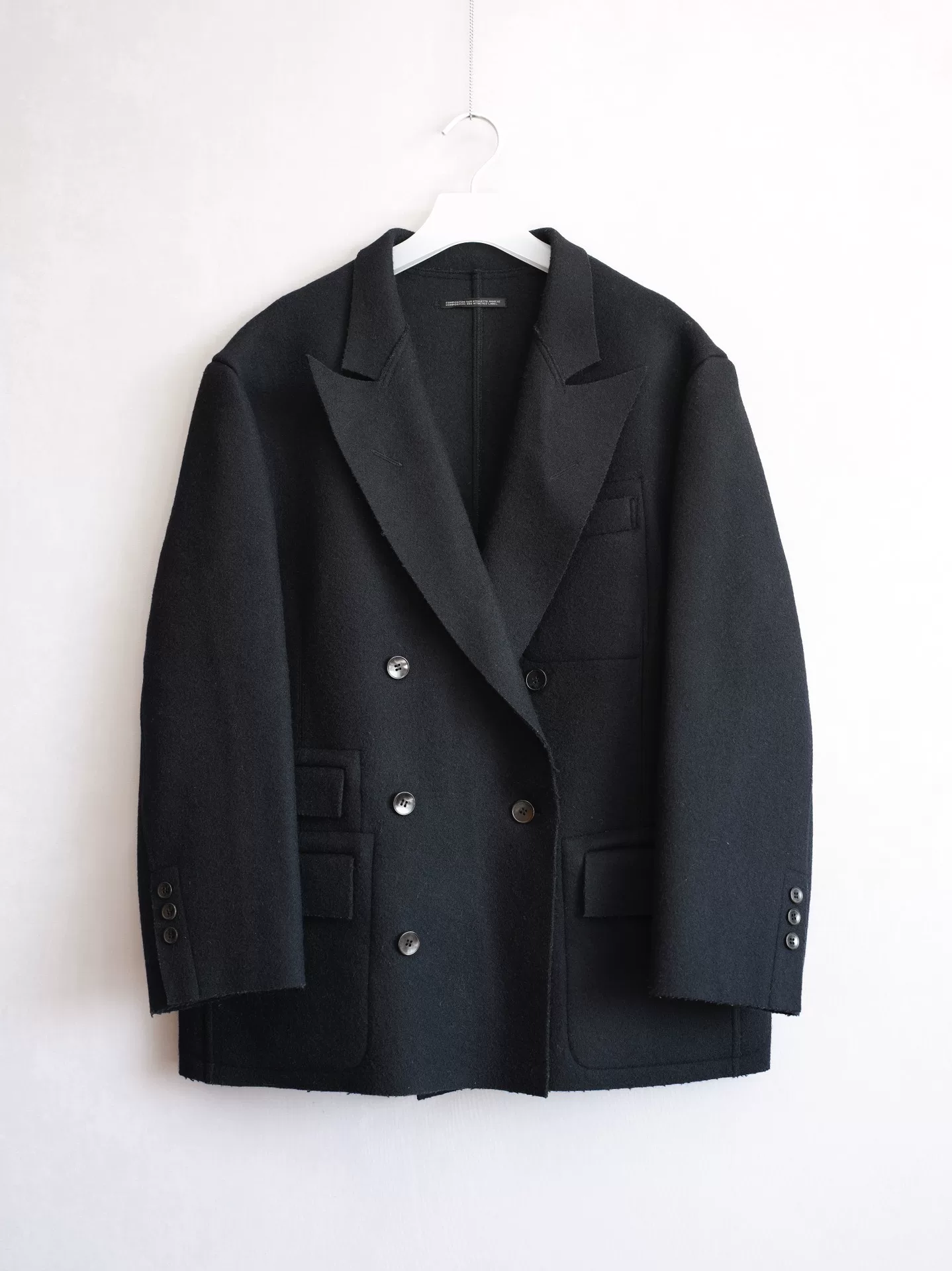 Yohji Yamamoto 95AW Double-Breasted Blazer