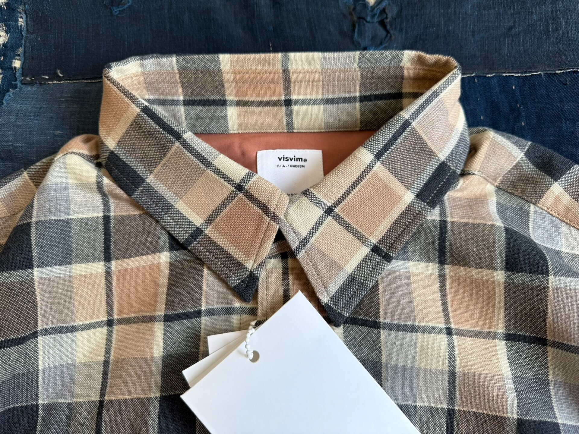 VISVIM 25SS LUMBER CHECK Shirt — back