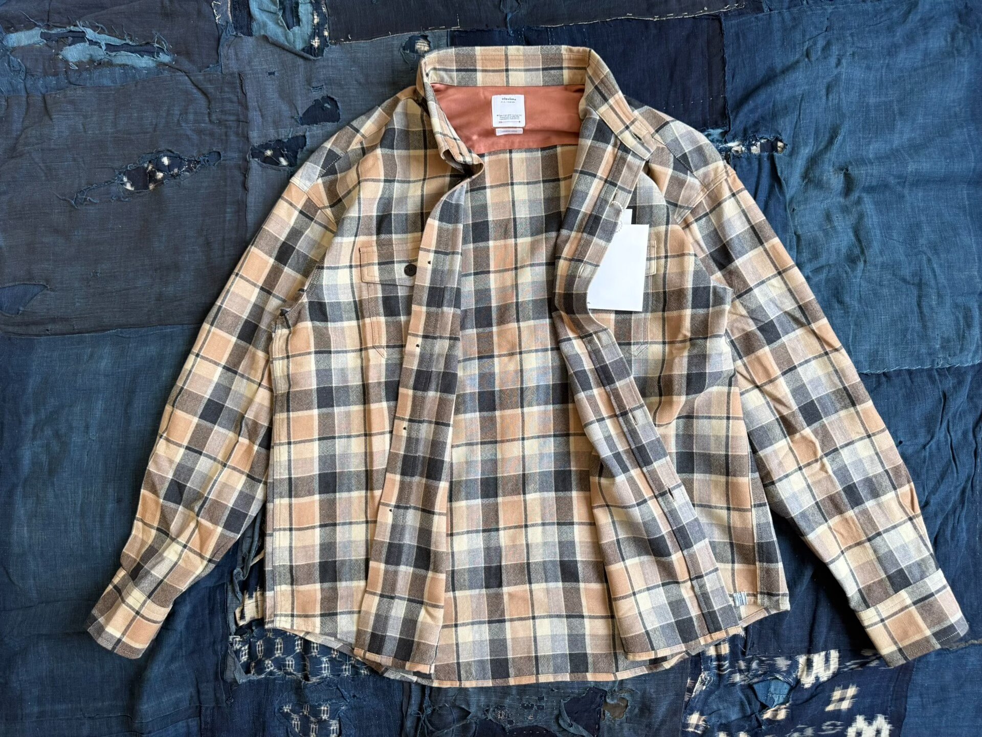 VISVIM 25SS LUMBER CHECK Shirt — front
