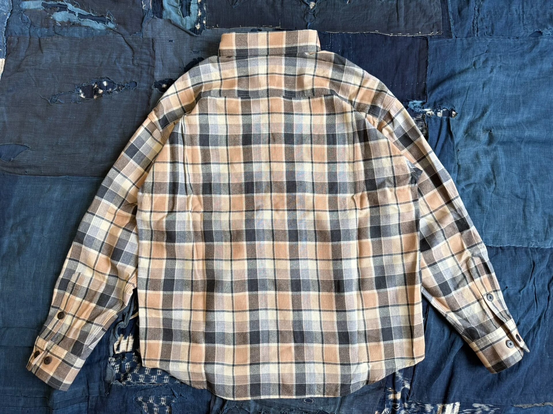 VISVIM 25SS LUMBER CHECK Shirt — detail