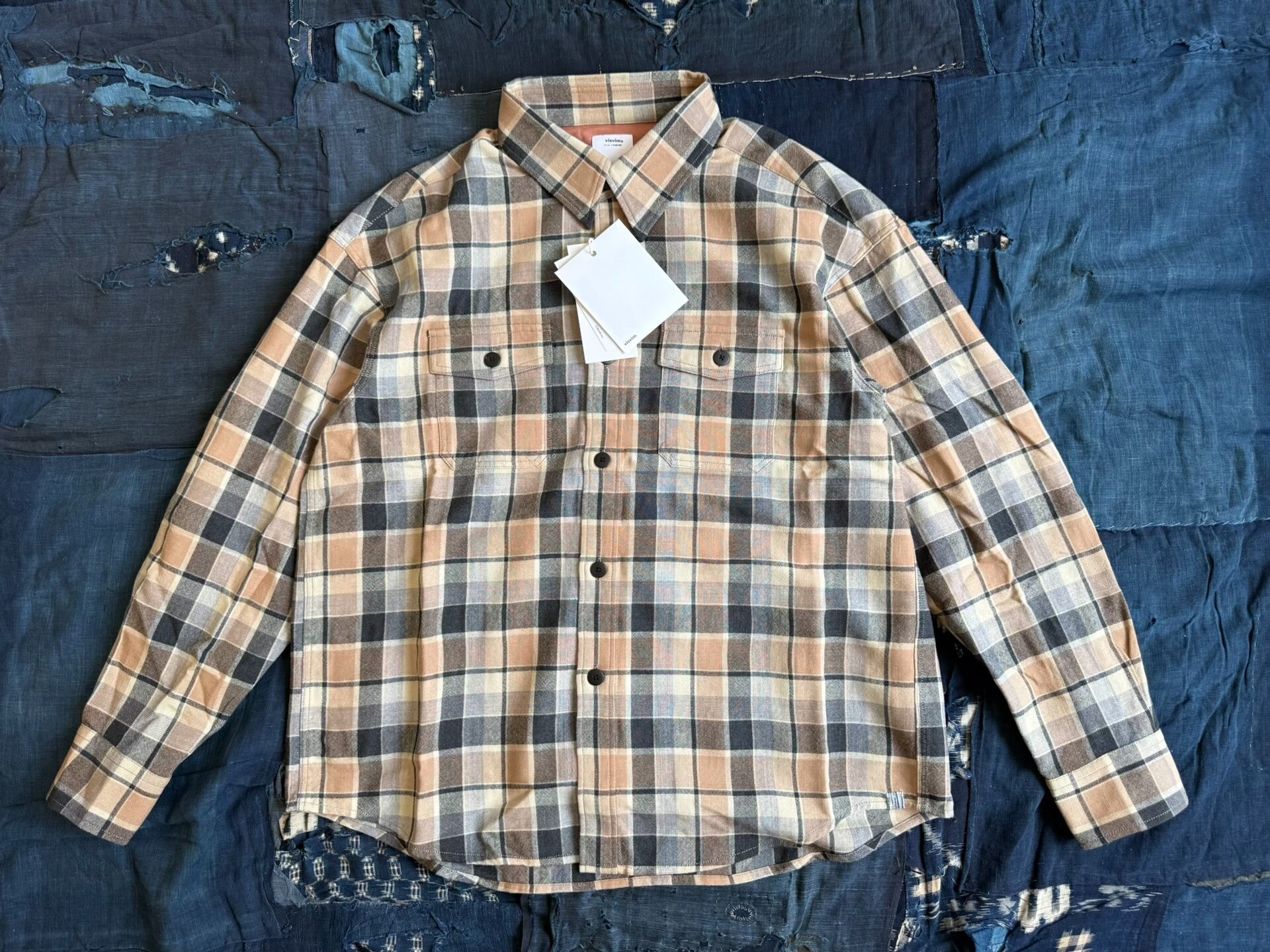 VISVIM 25SS LUMBER CHECK Shirt