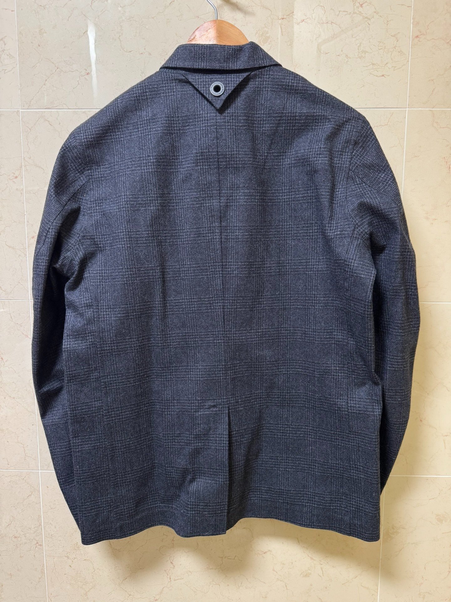 White Mountaineering Gore-Tex Check Jacket — front