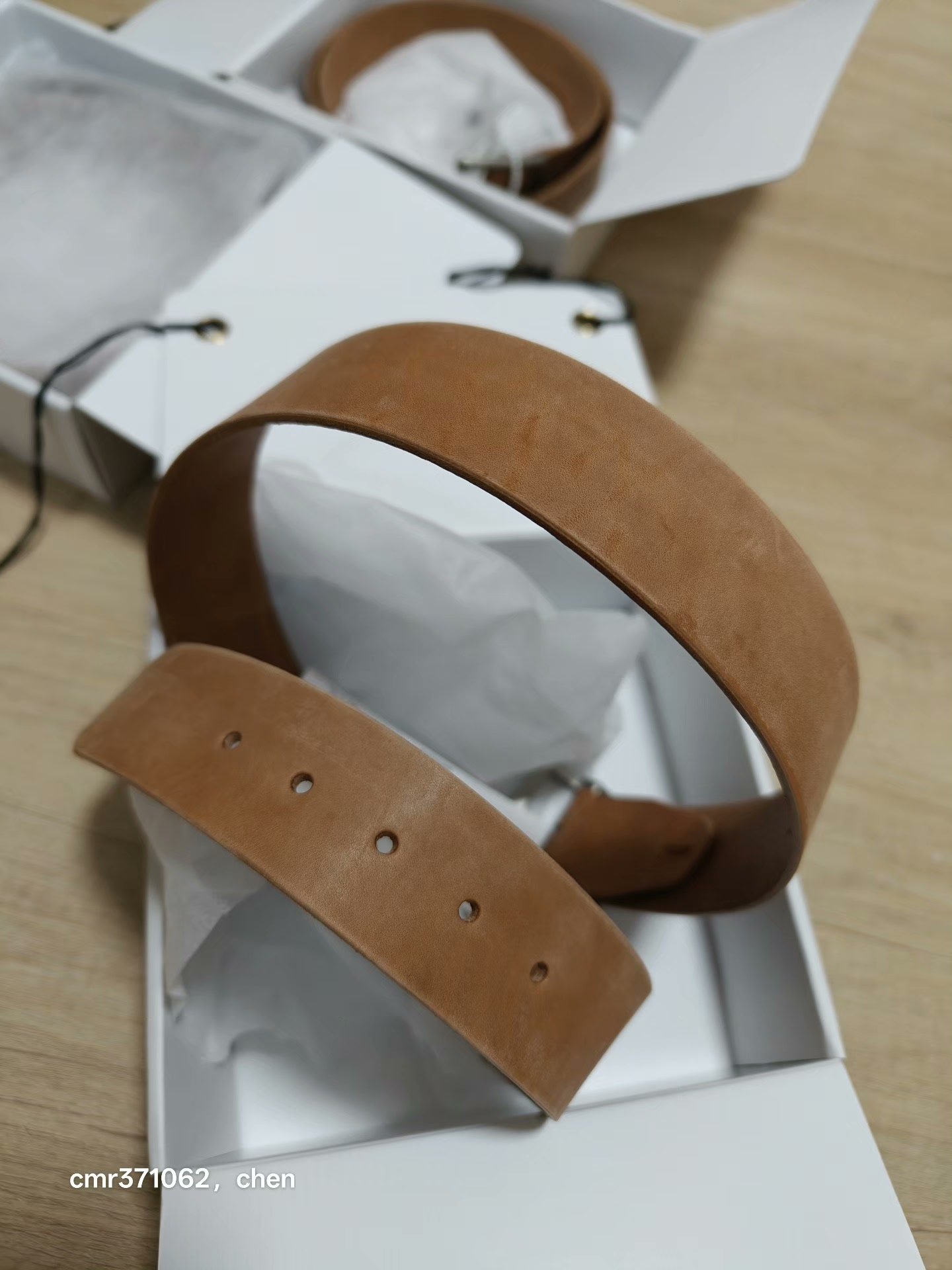visvim 26SS Plain Belt 45MM — front