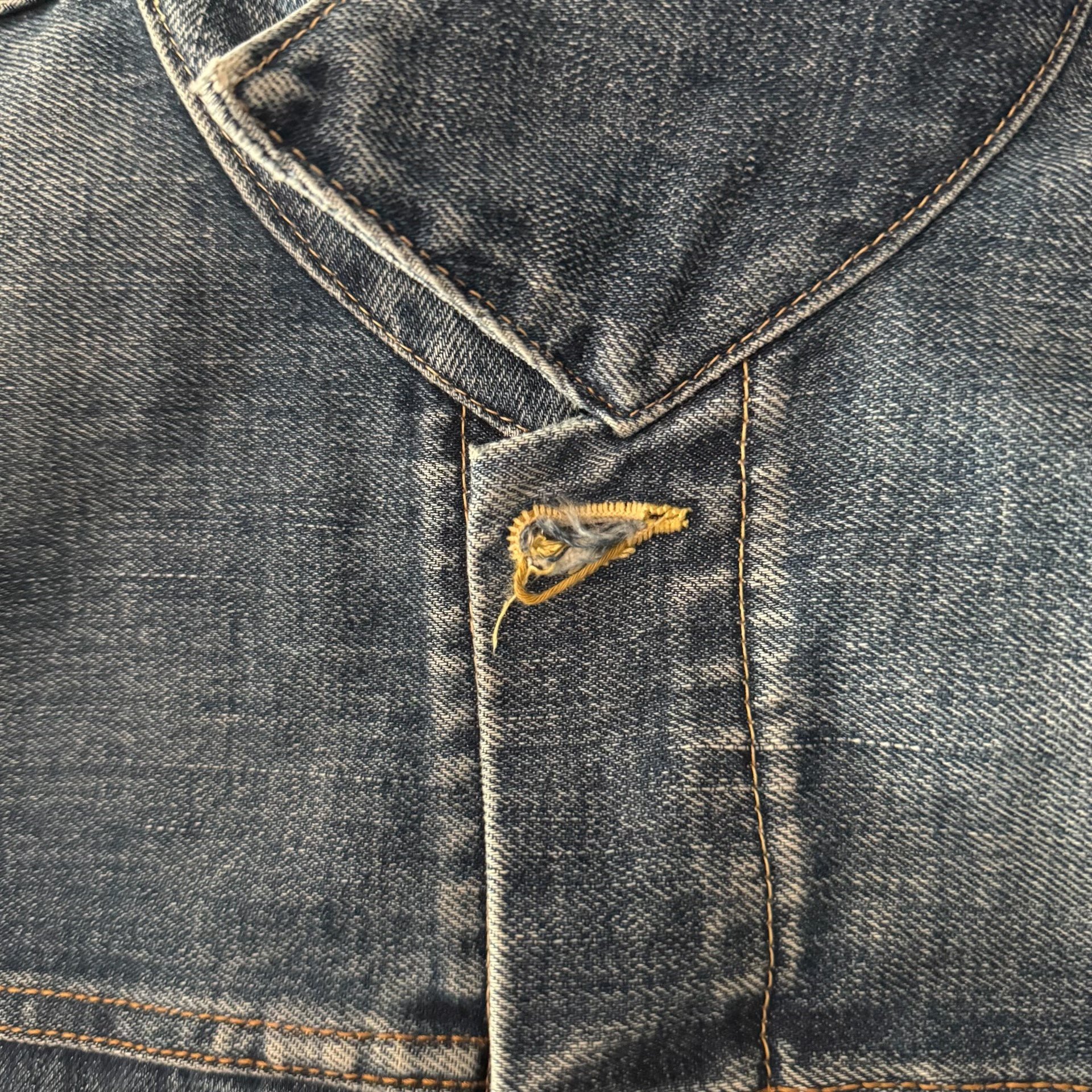 Visvim 102 12aw Type 1 Denim Jacket — back
