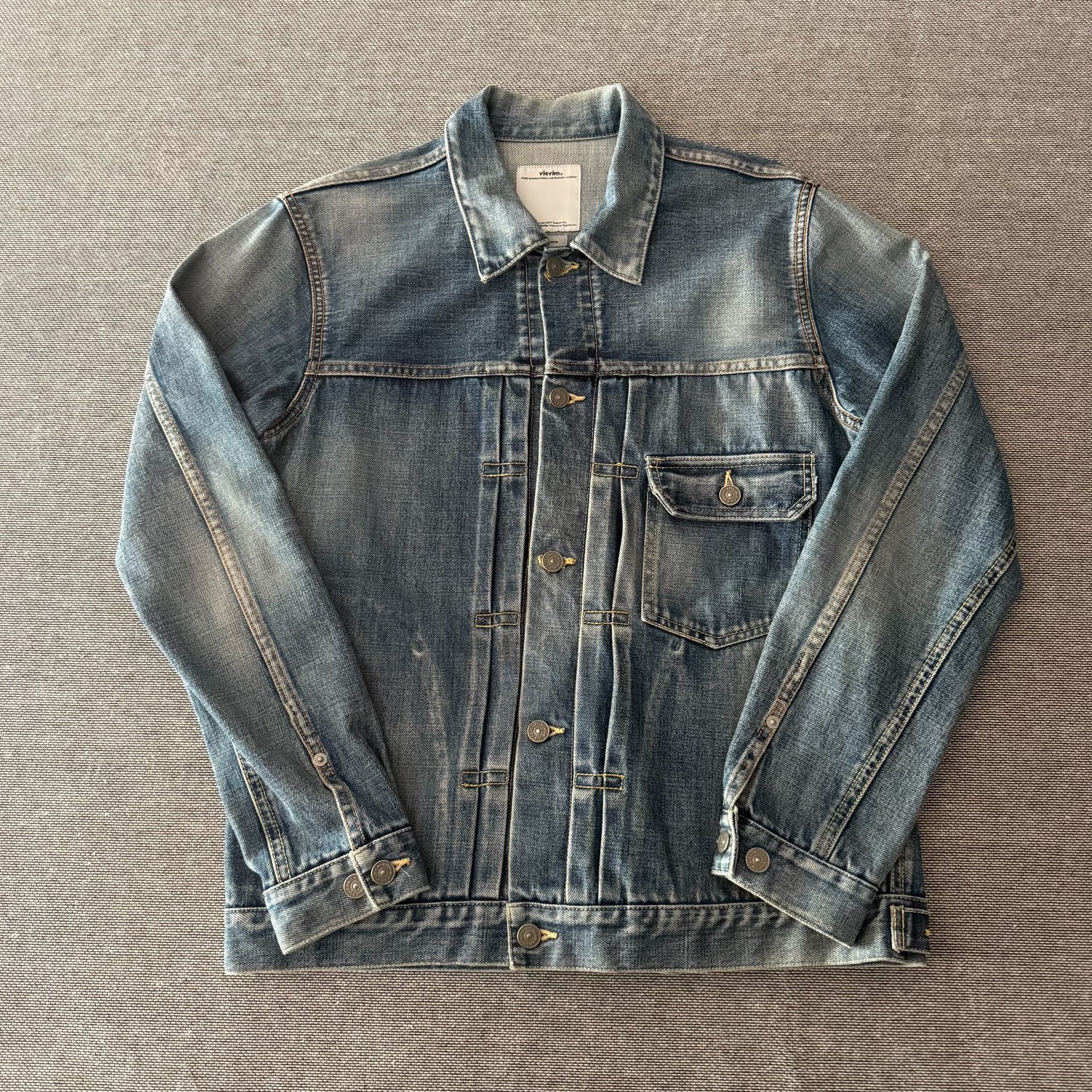 Visvim 102 12aw Type 1 Denim Jacket
