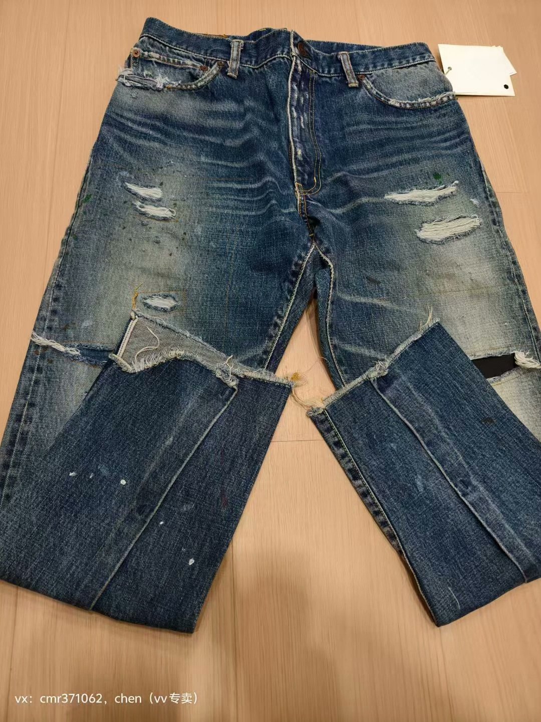 VISVIM 23 ICT JOURNEYMAN PANTS — label