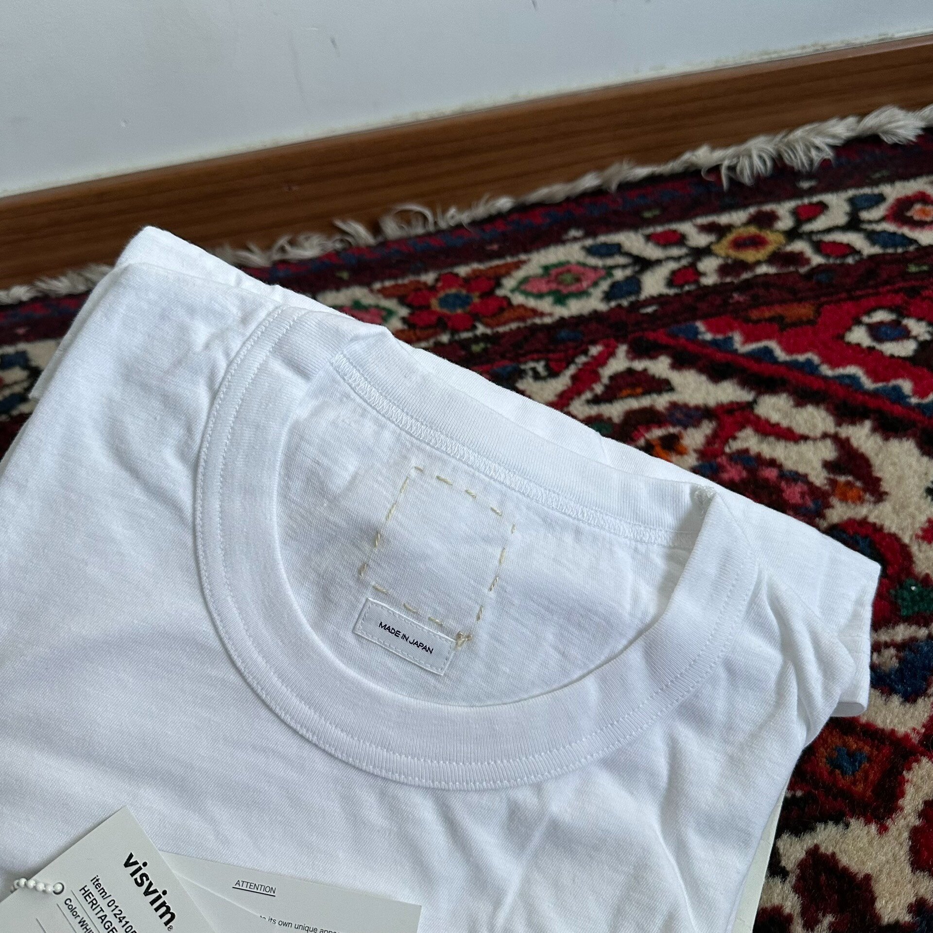 visvim 24ss HERITAGE TEE S/S — back