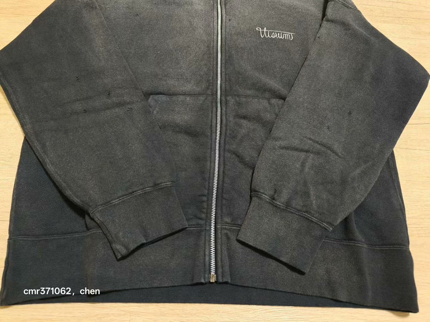 visvim 26ss Jumbo SB Hoodie — detail