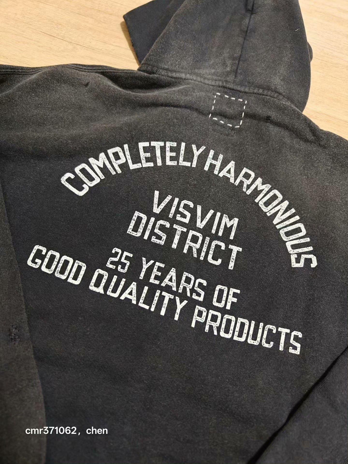 visvim 26ss Jumbo SB Hoodie — label