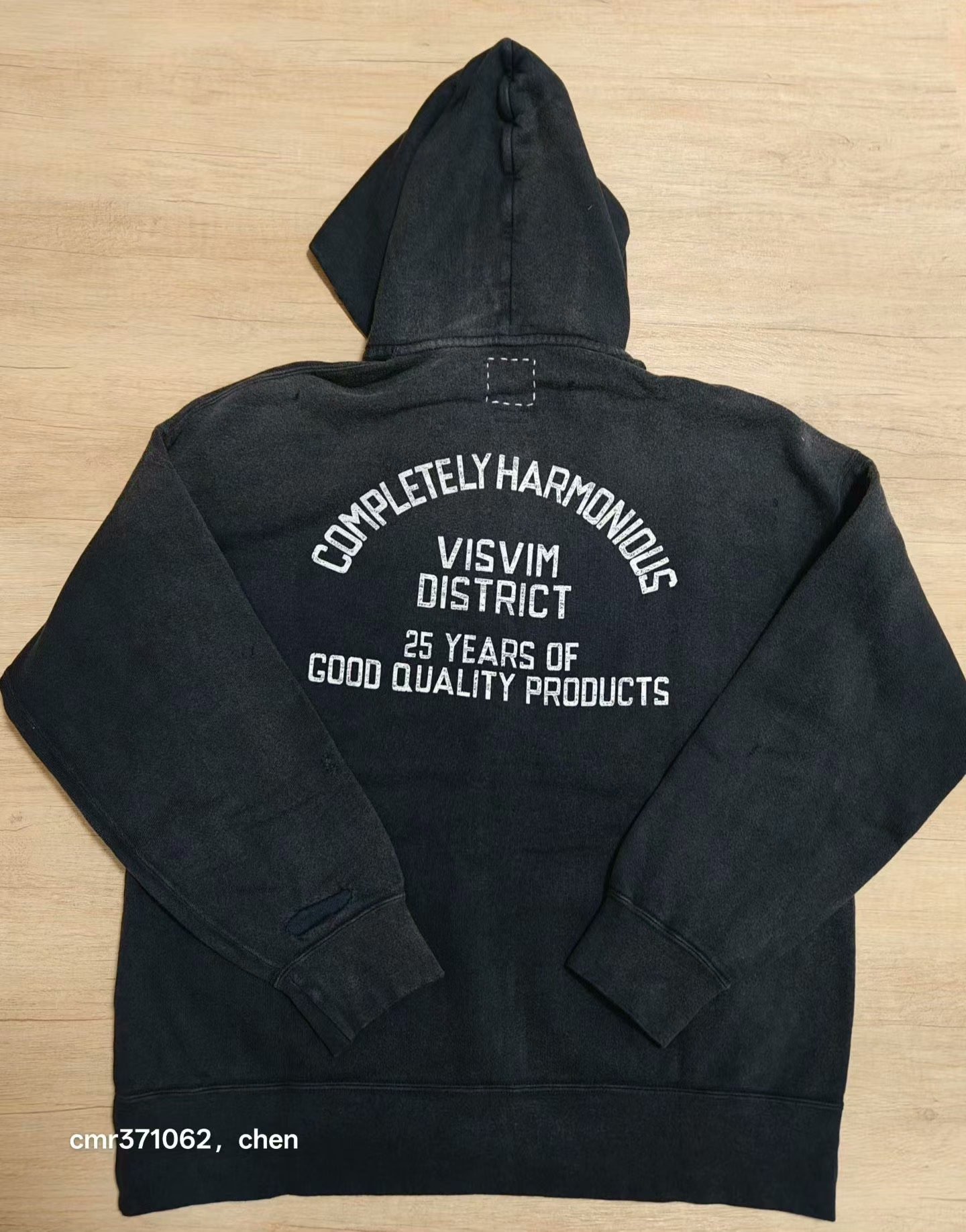 visvim 26ss Jumbo SB Hoodie — back